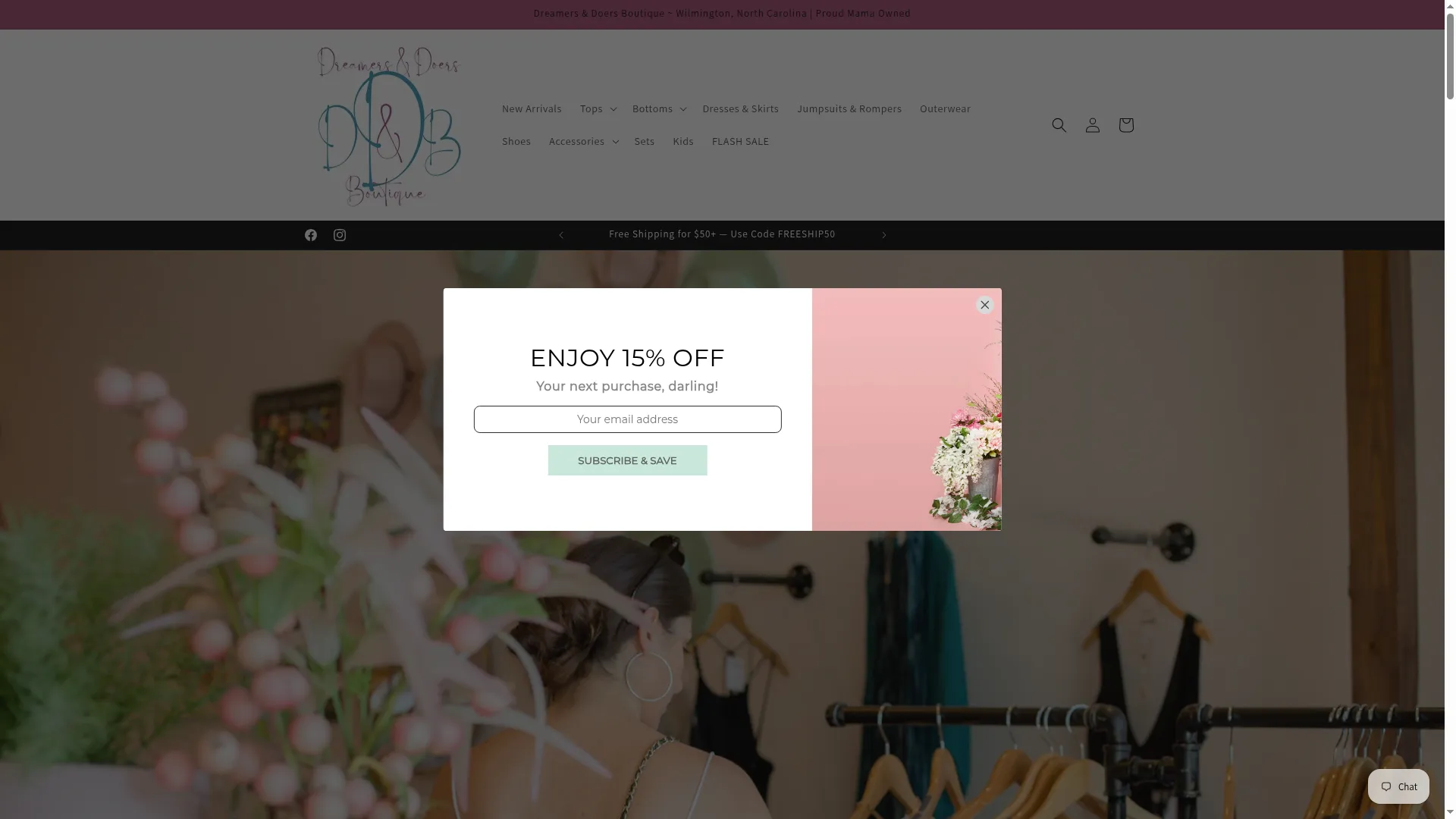 Dreamersanddoersboutique.com