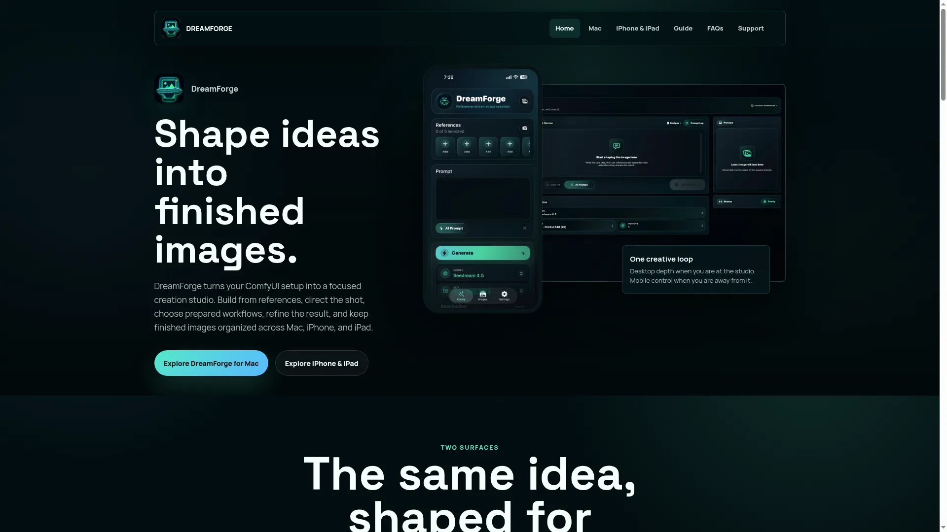 Dreamforgeapp.com