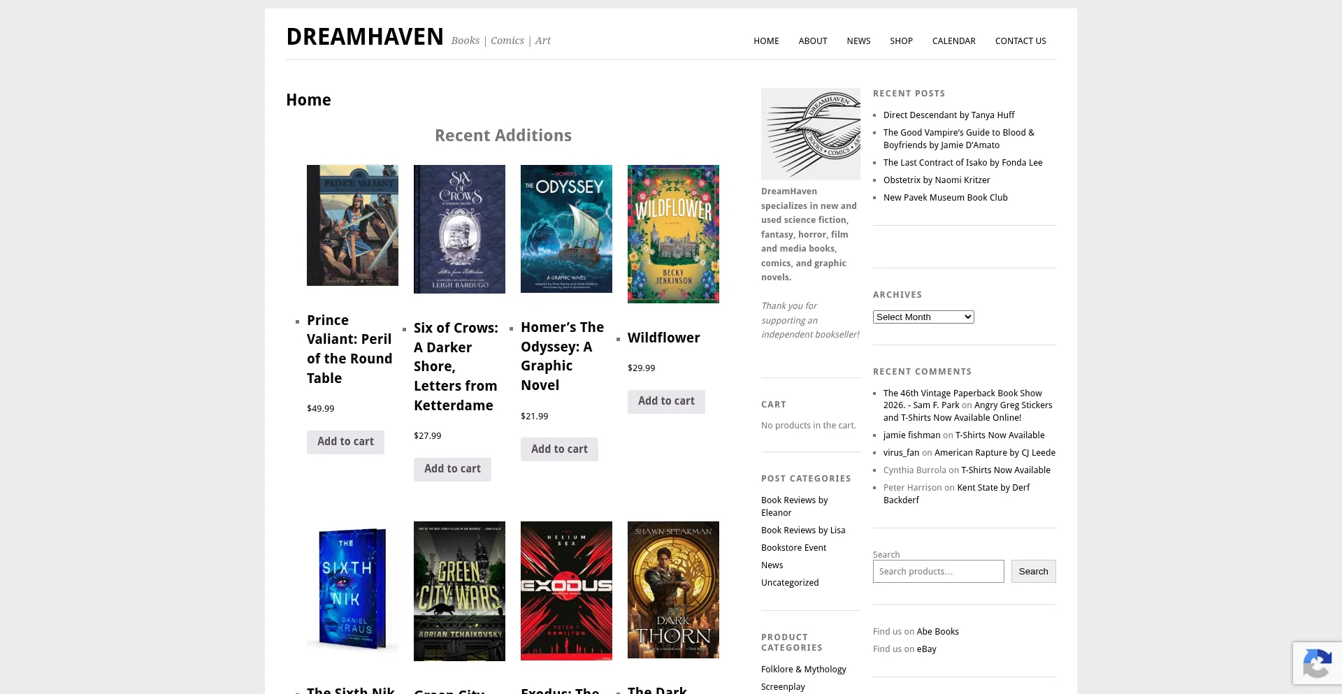 Dreamhavenbooks.com