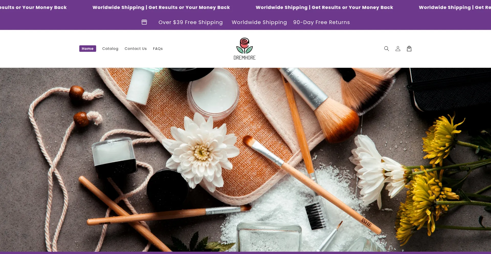 Dremhore.com Screenshot