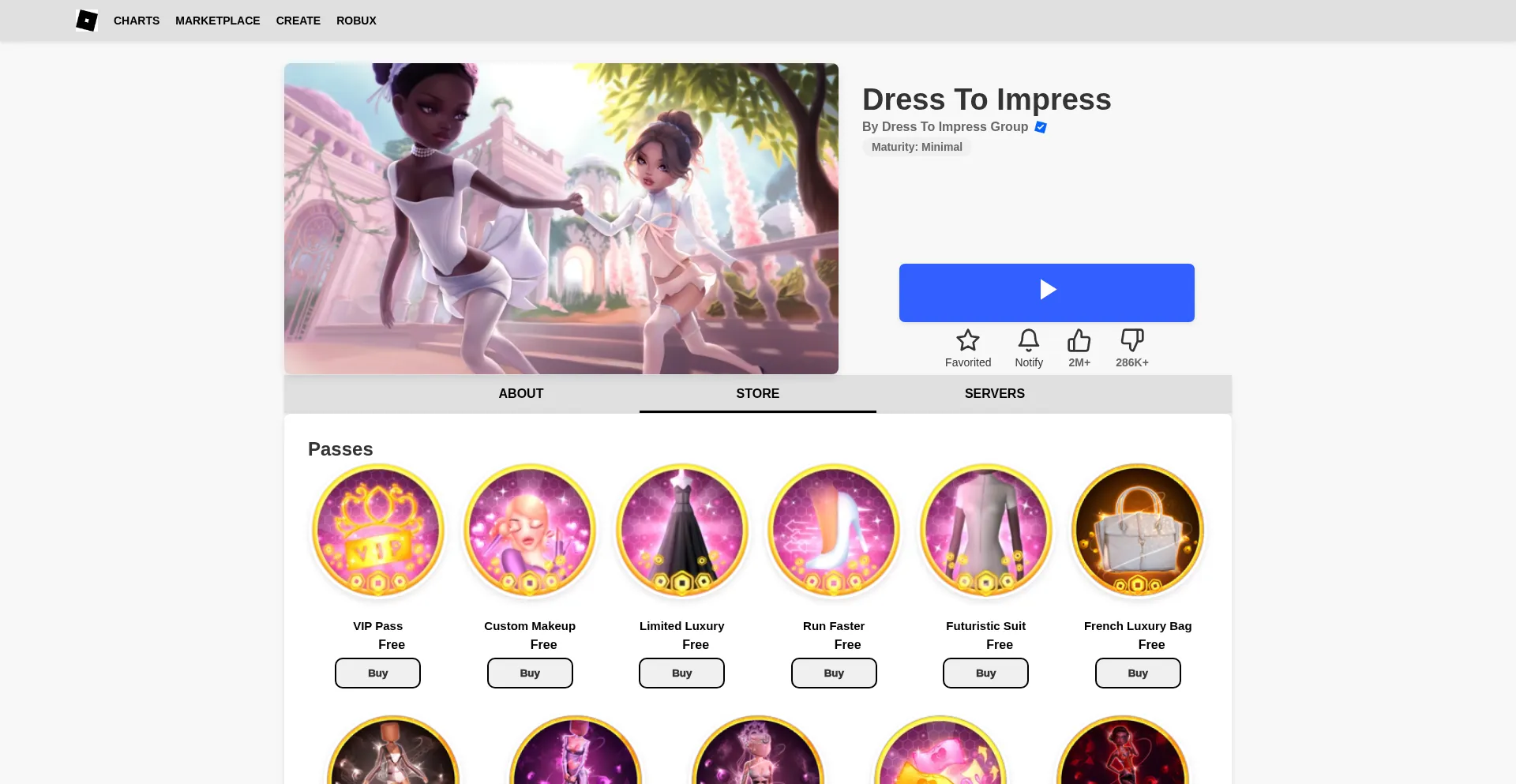 Website screenshot of Dresstoimprevip.blogspot.com
