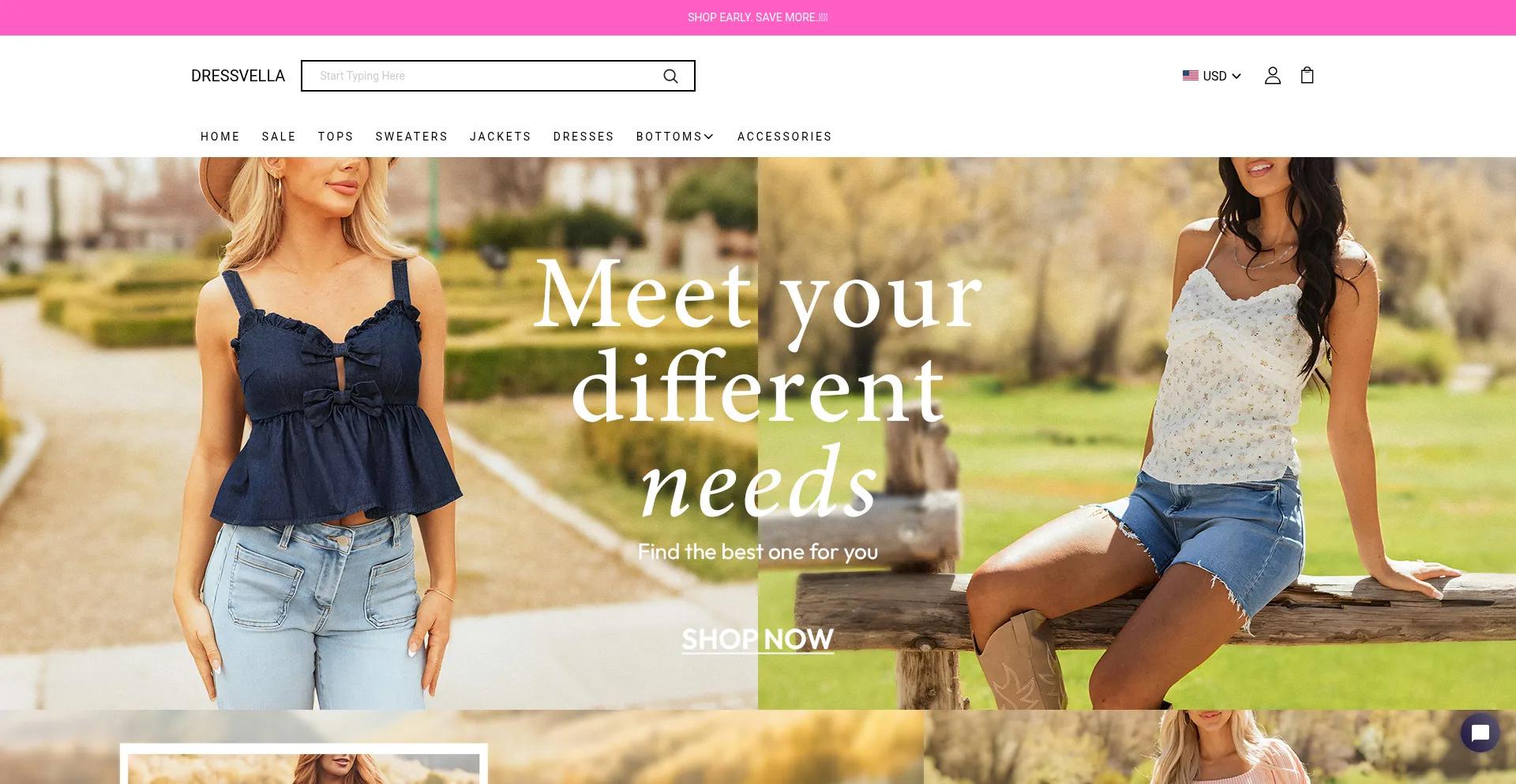 Dressvella.com Screenshot