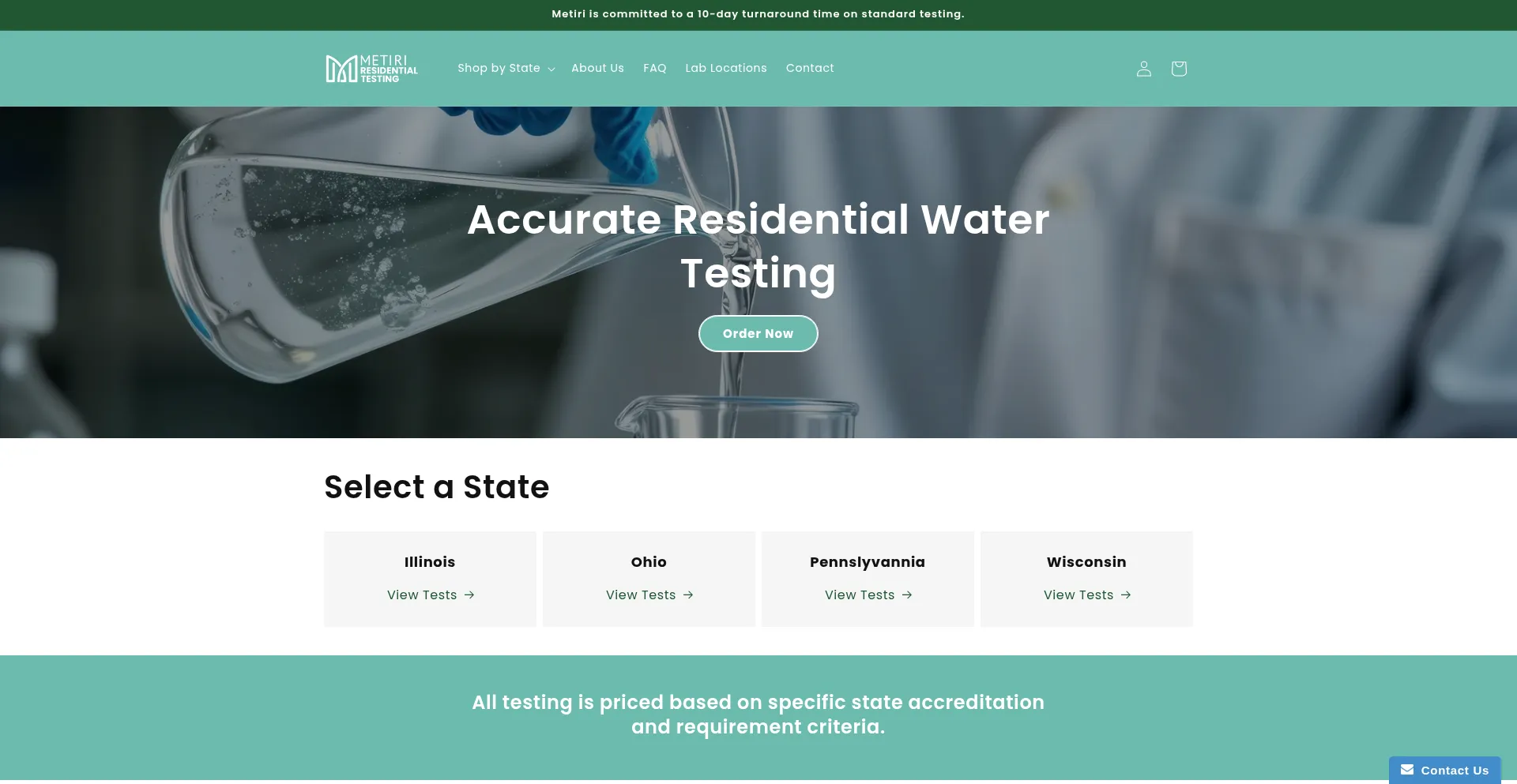Drinkingwaterlabs.com
