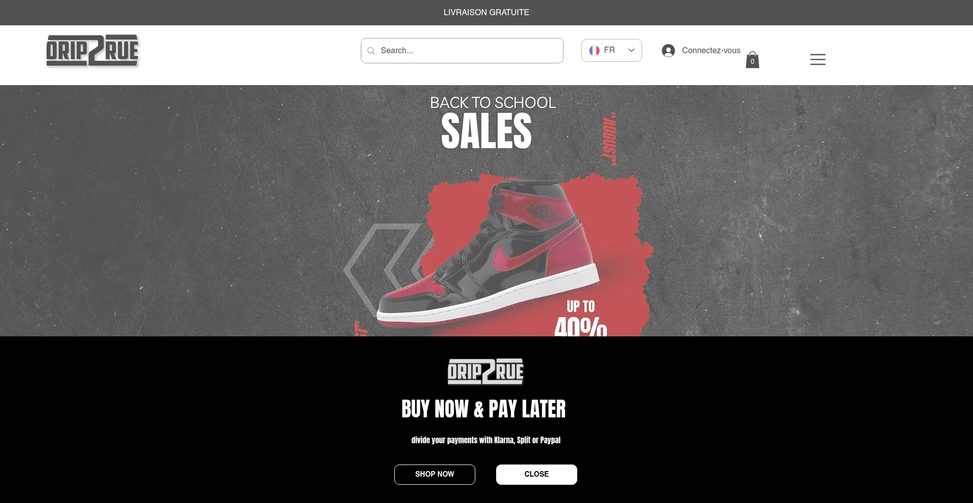 Drip2rue.com Screenshot