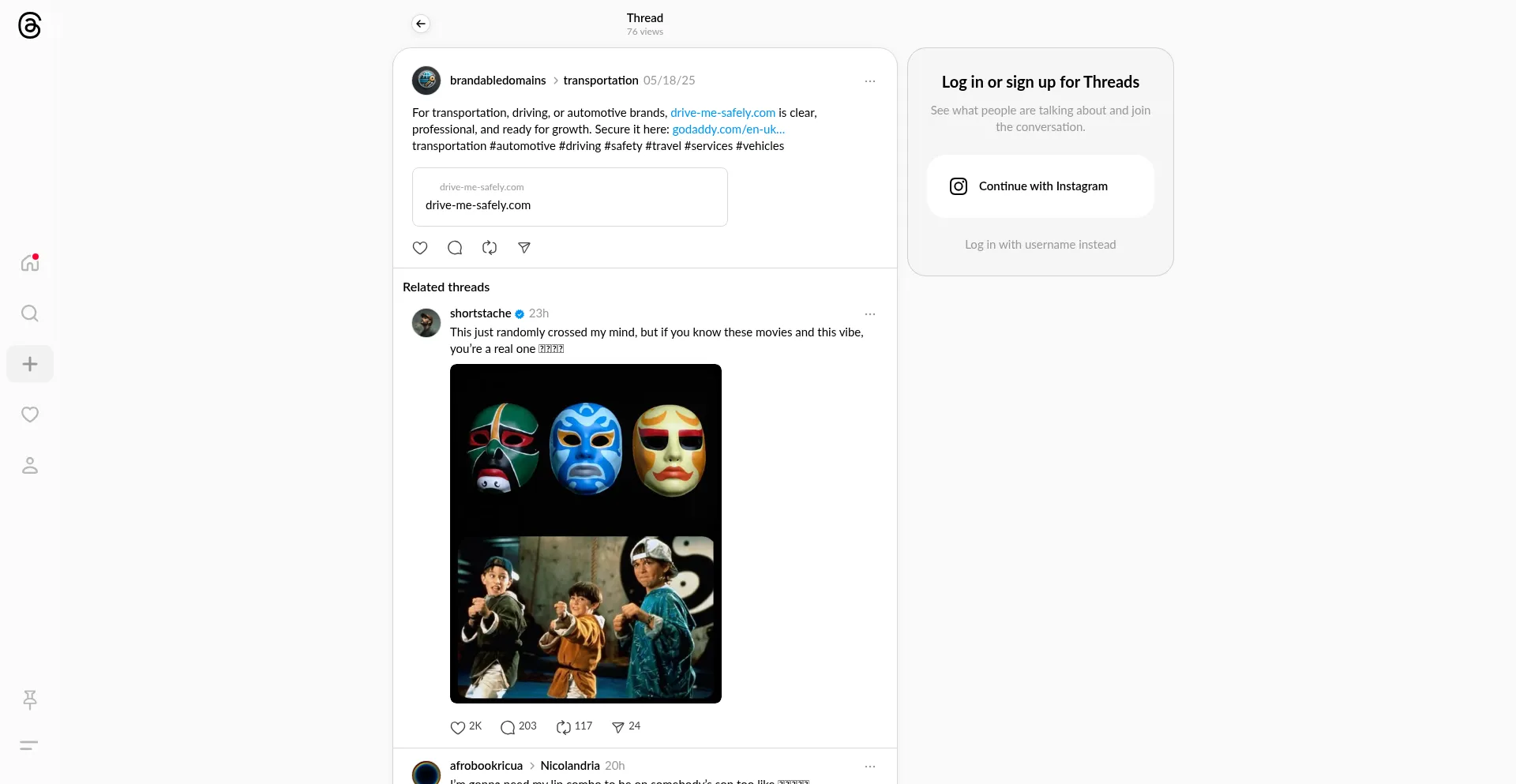 Website screenshot of Drive-me-safely.com