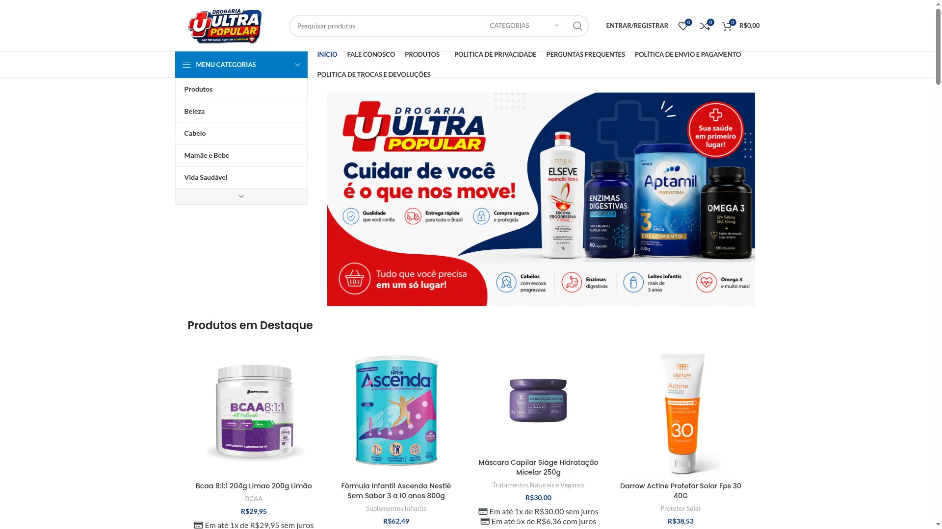 Drogariaultrapopularsp.com