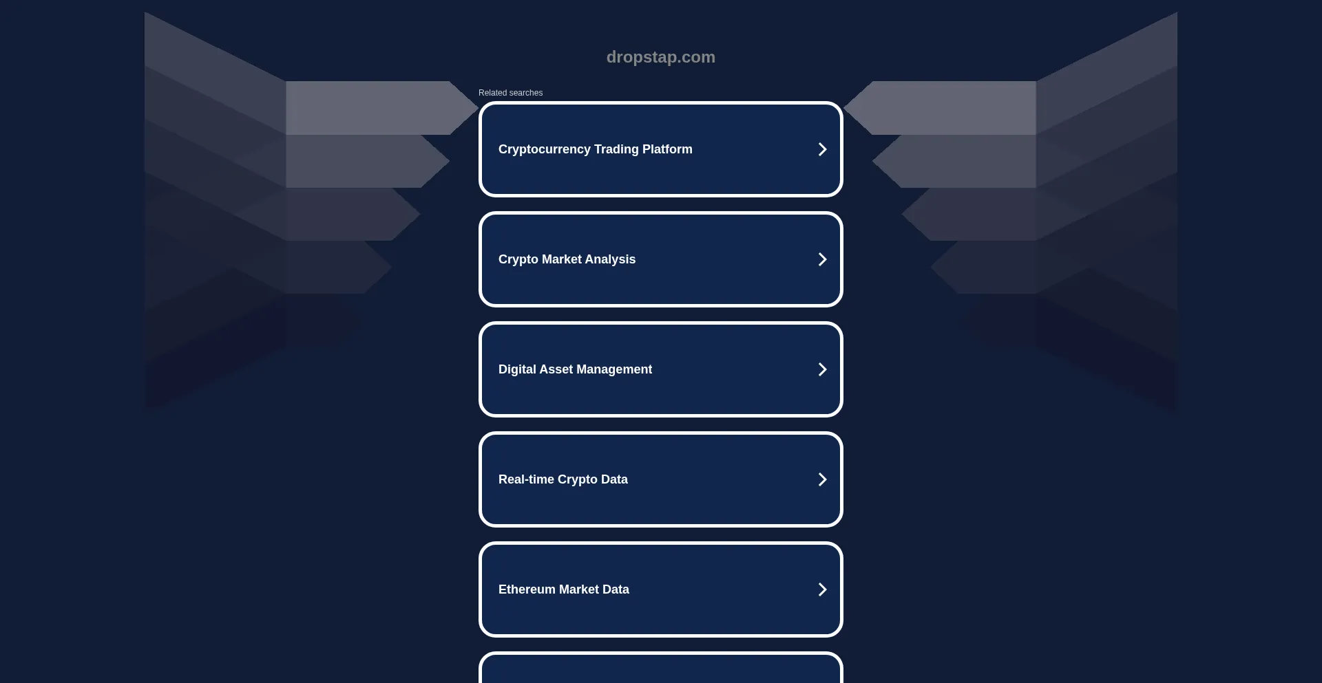 Website screenshot of Dropstap.com
