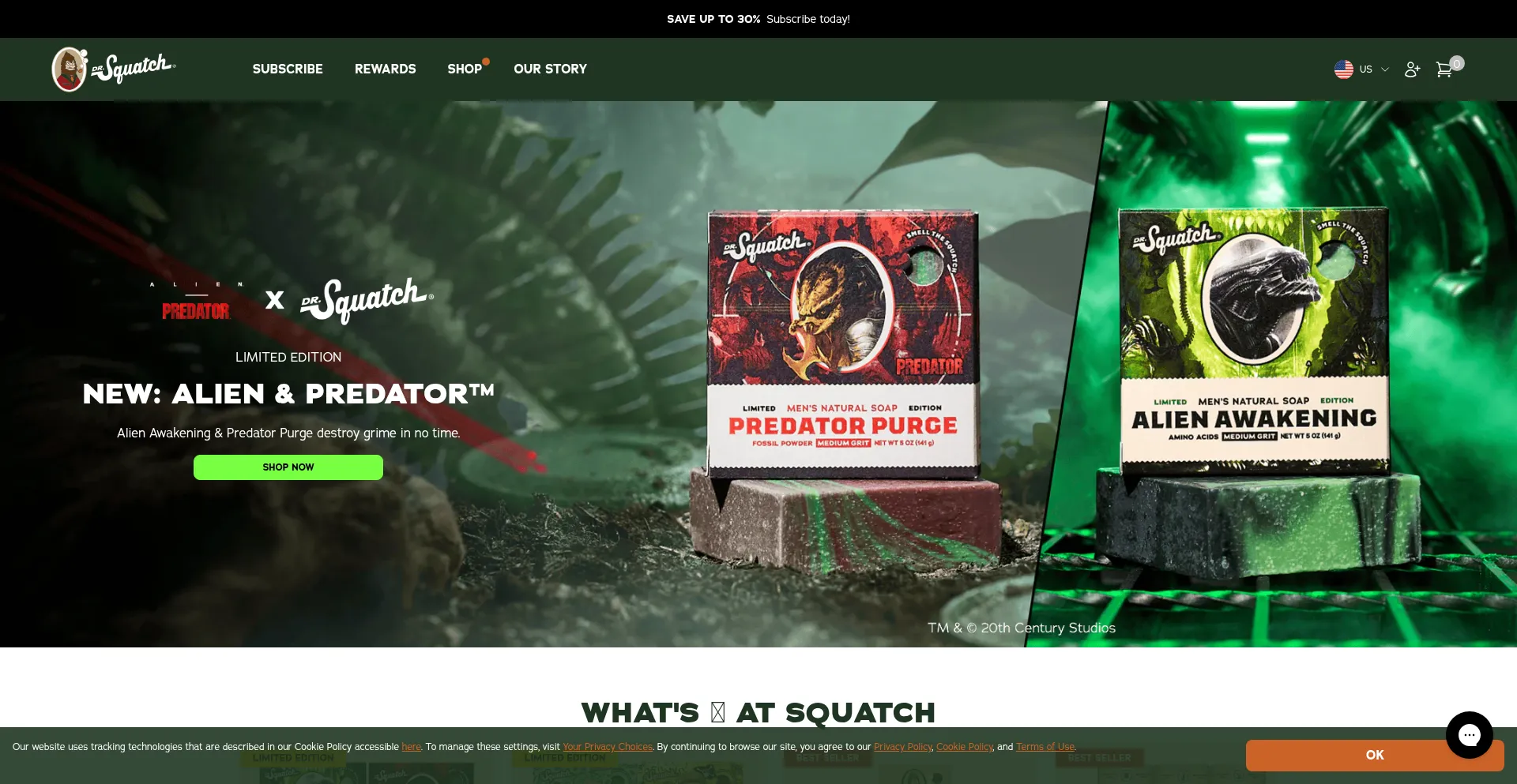 Drsquatch.com Screenshot
