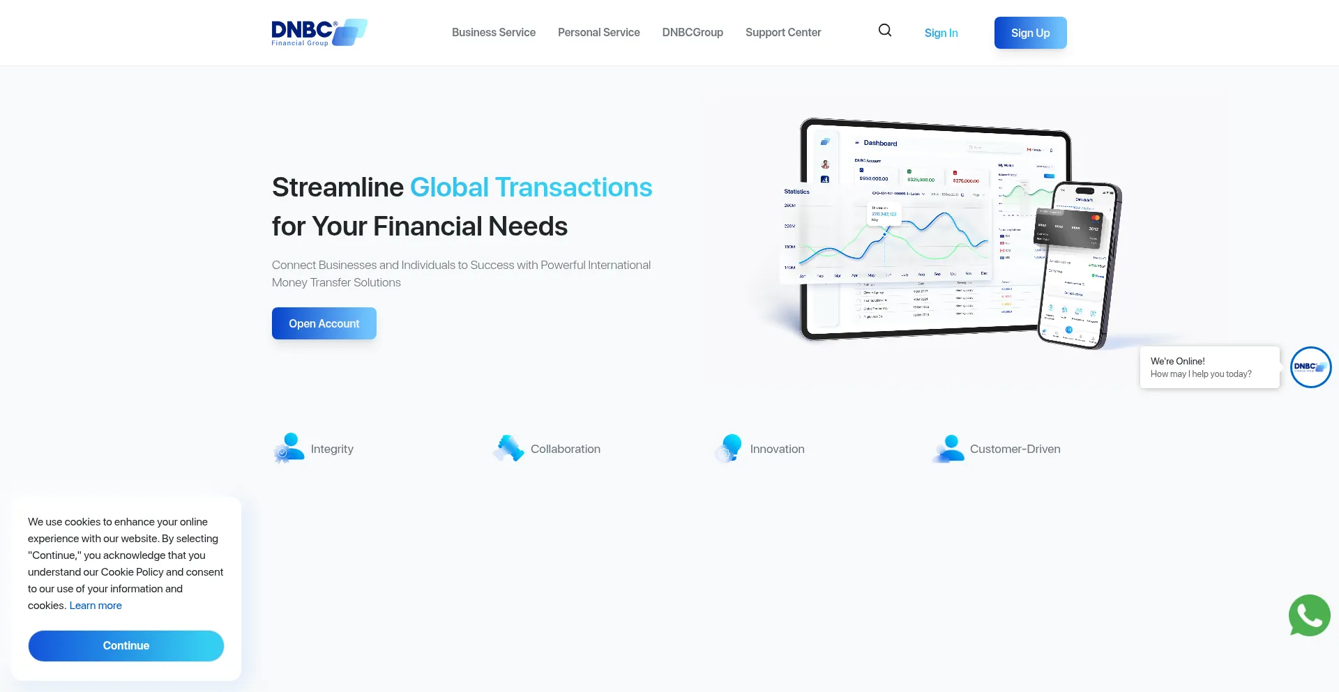 Dsbcf.com Screenshot