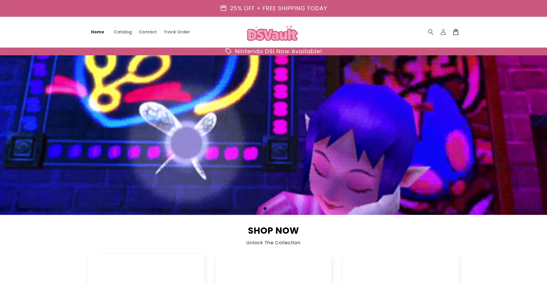 Dsvault.store Screenshot