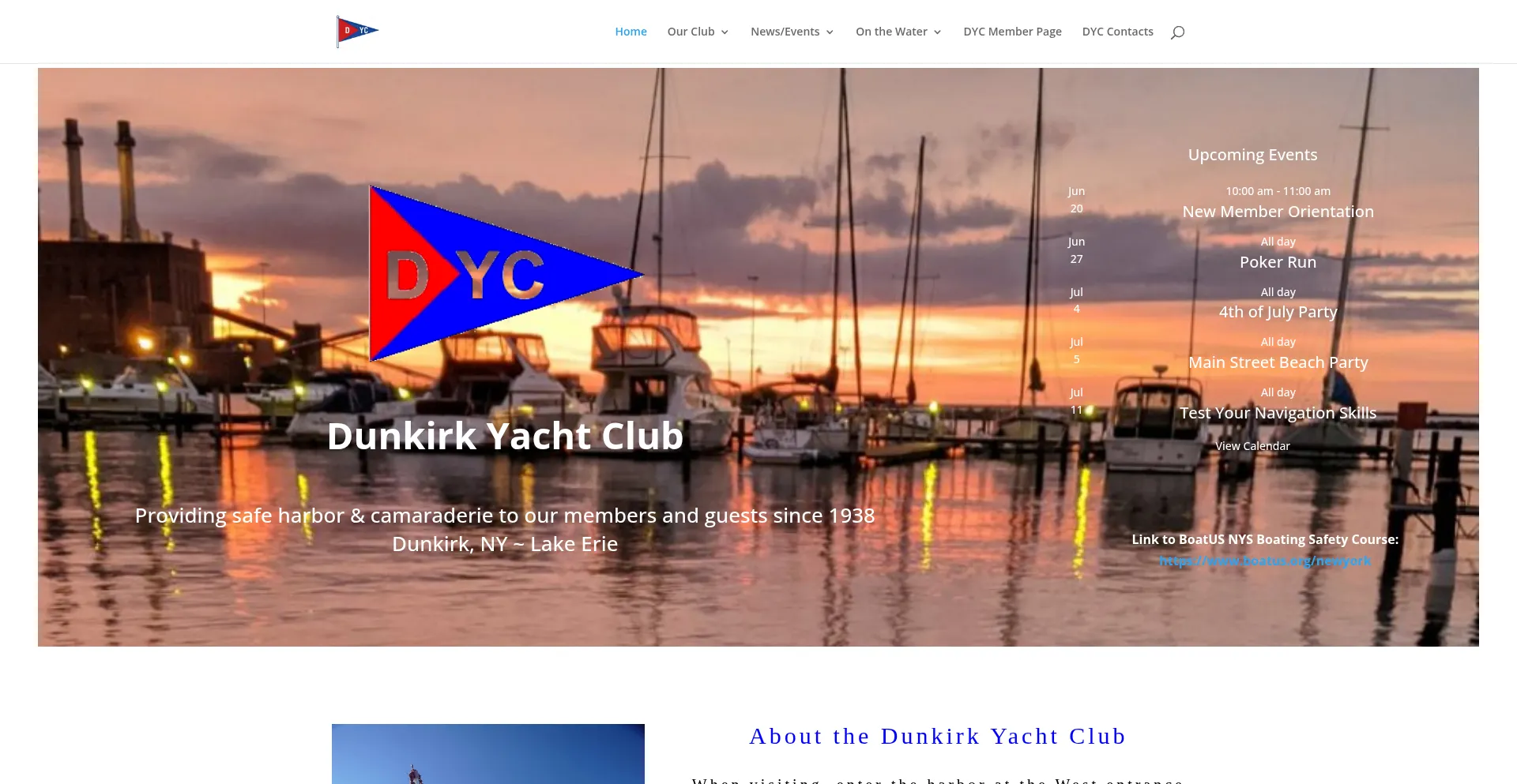 Dunkirkyachtclub.org