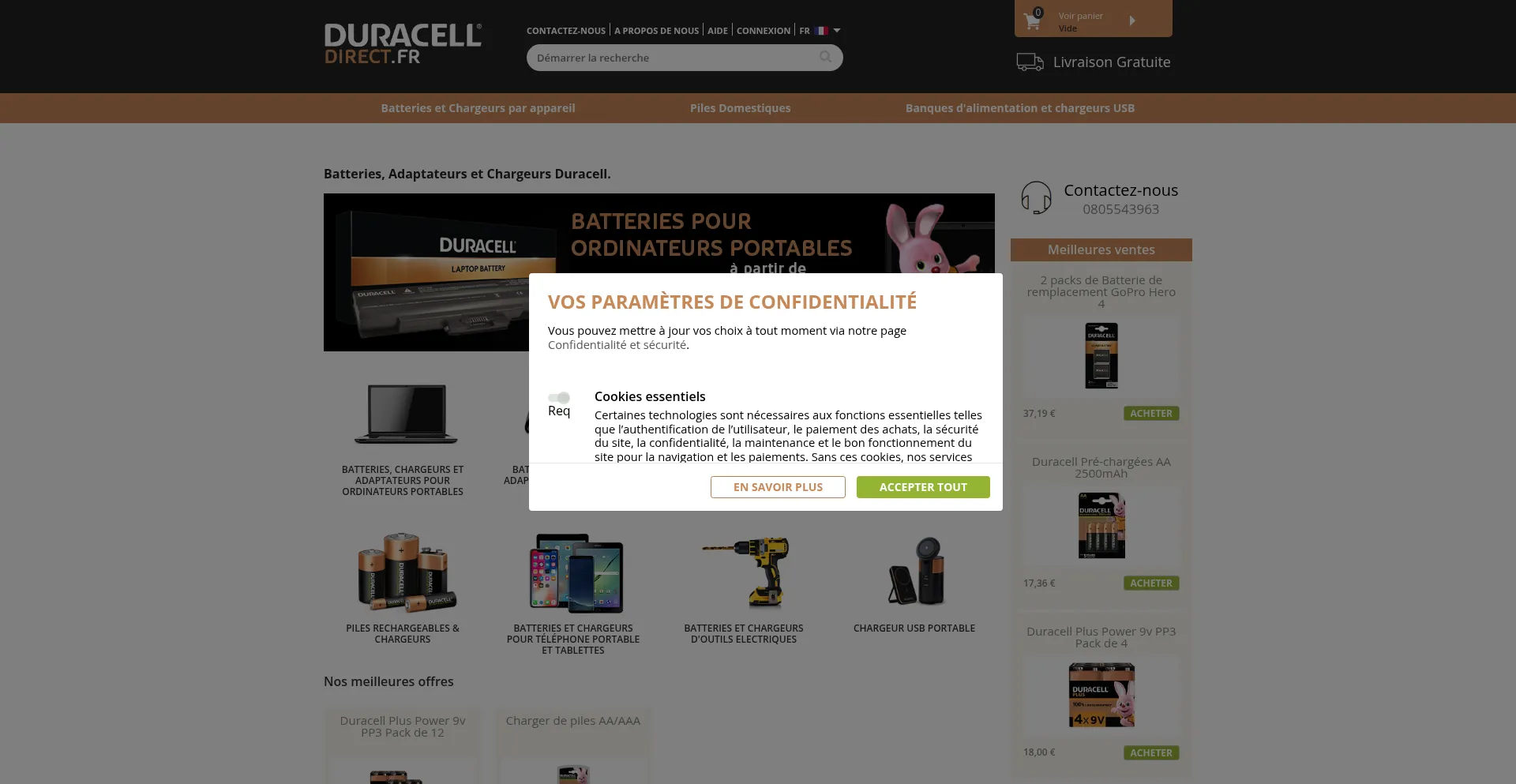 Is Duracelldirect.fr Safe?