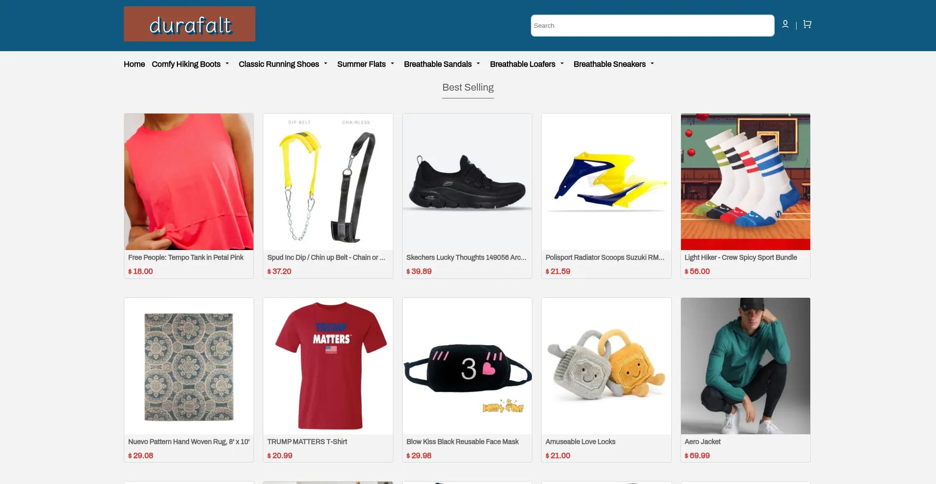 Durafalt.shop Screenshot