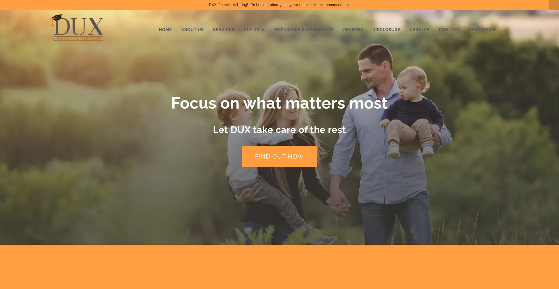 Duxfinancial.co.nz Screenshot