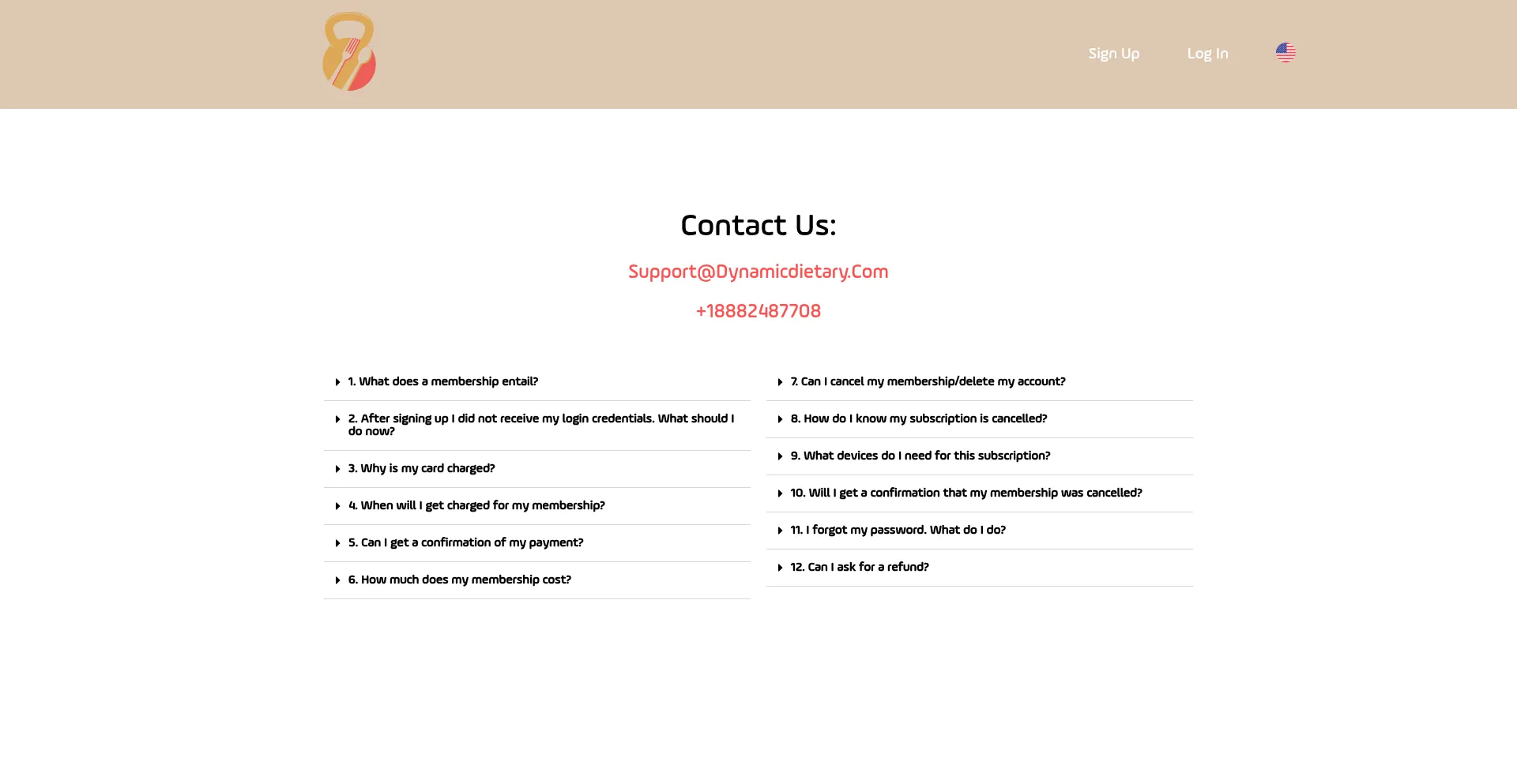 Website screenshot of Dydibll.com