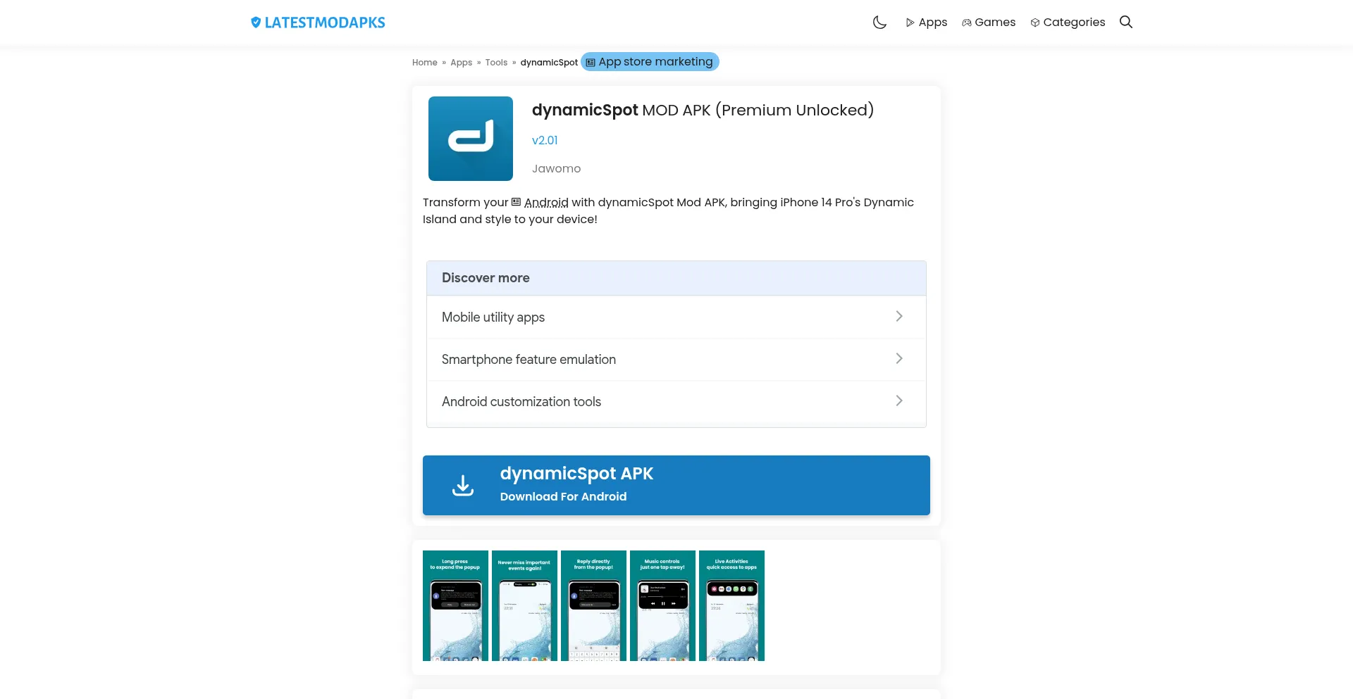 Dynamicspot-mod.latestmodapks.com