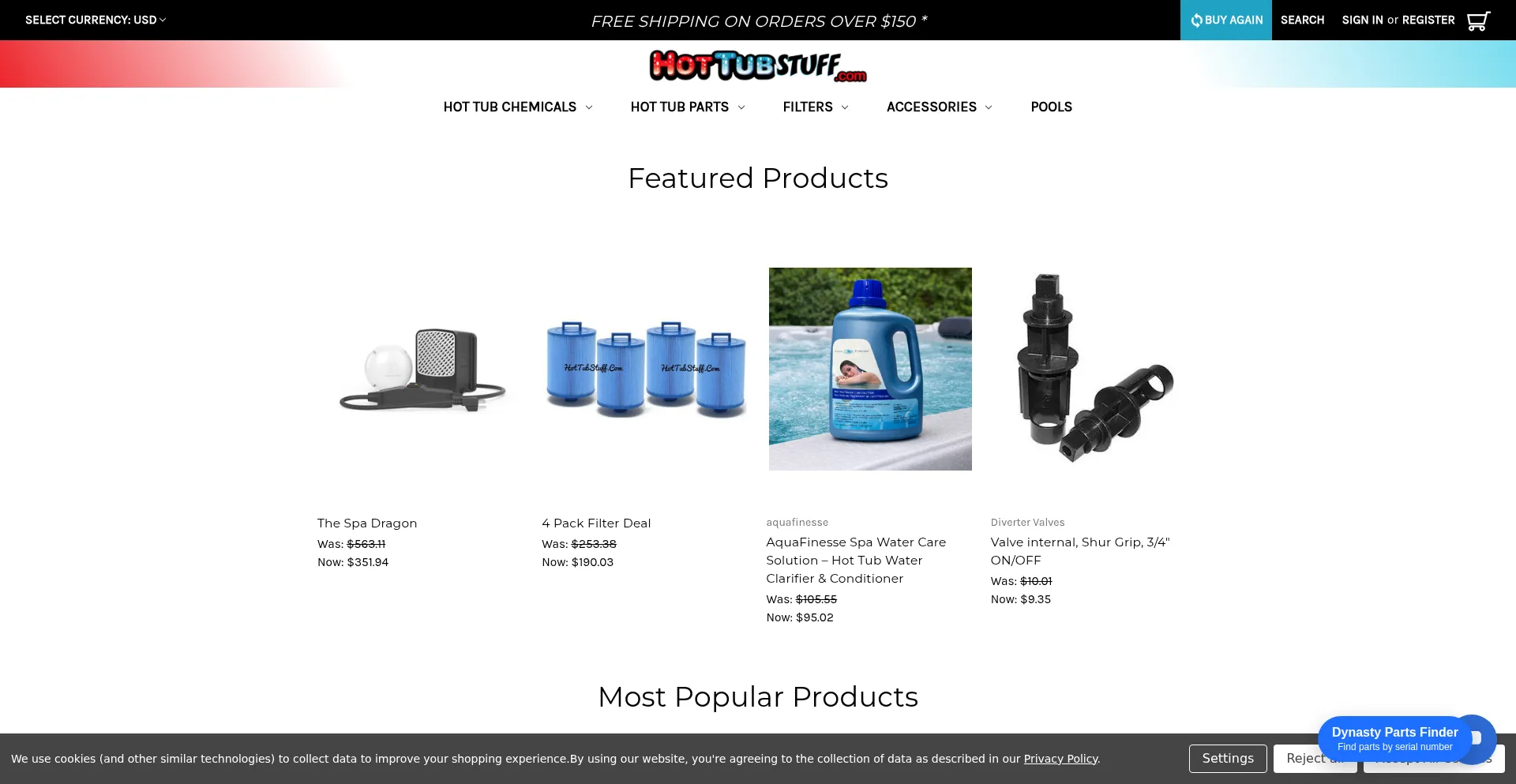 Dynastyspasparts.com