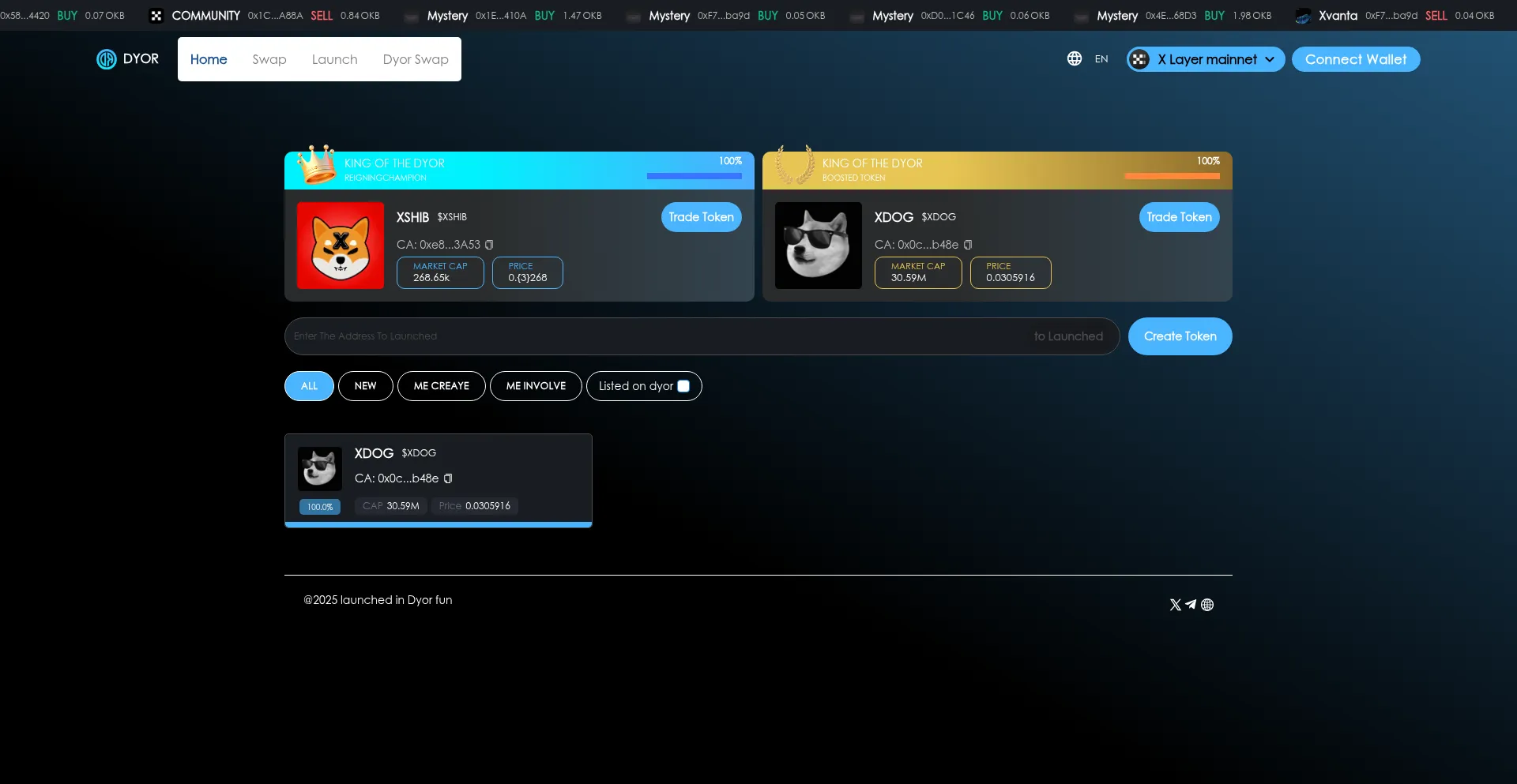 Dyorswap.org Screenshot