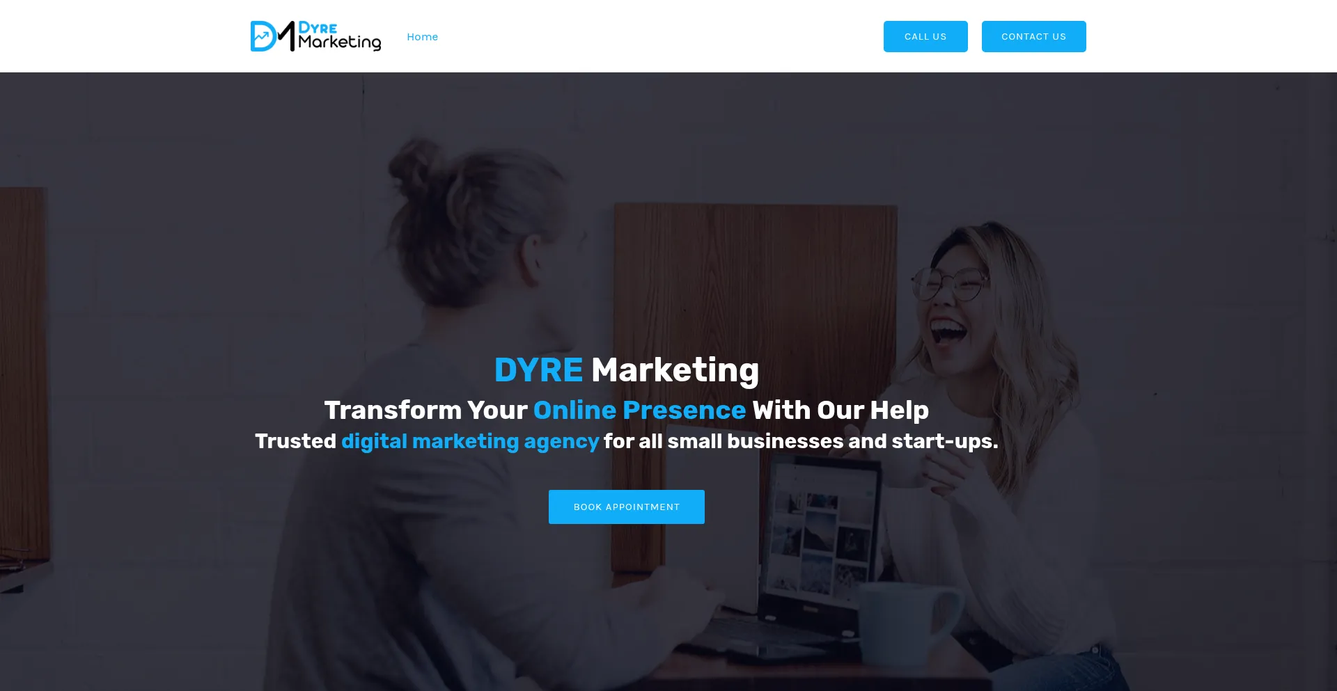 Dyre-marketing.com Screenshot