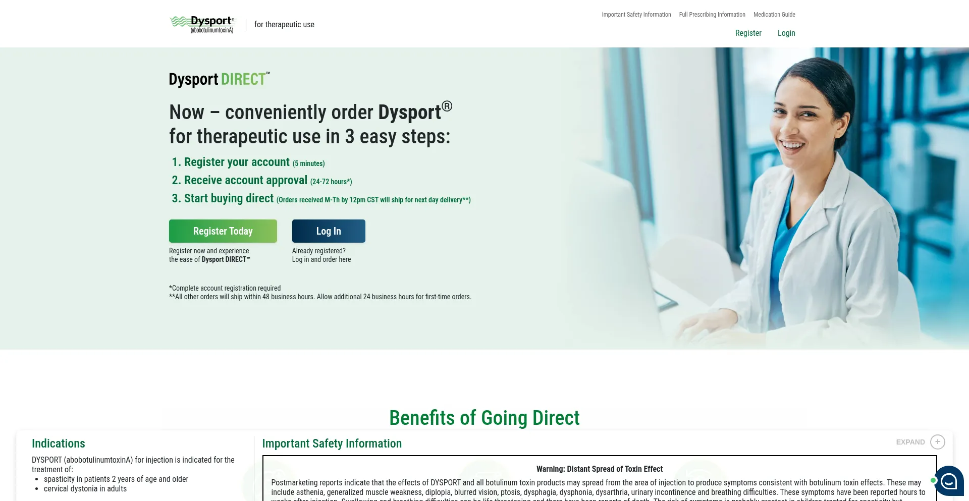 Is Dysportdirect.com Safe?