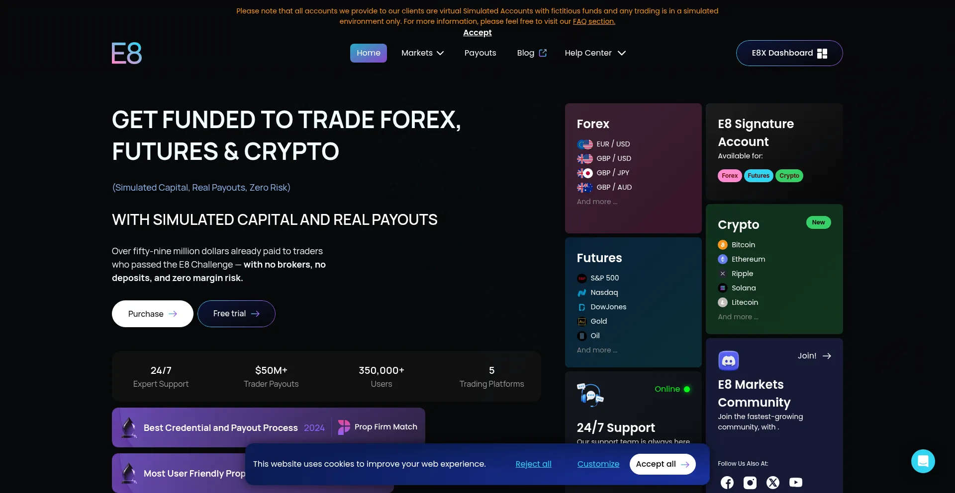 Is E8markets.com Safe?