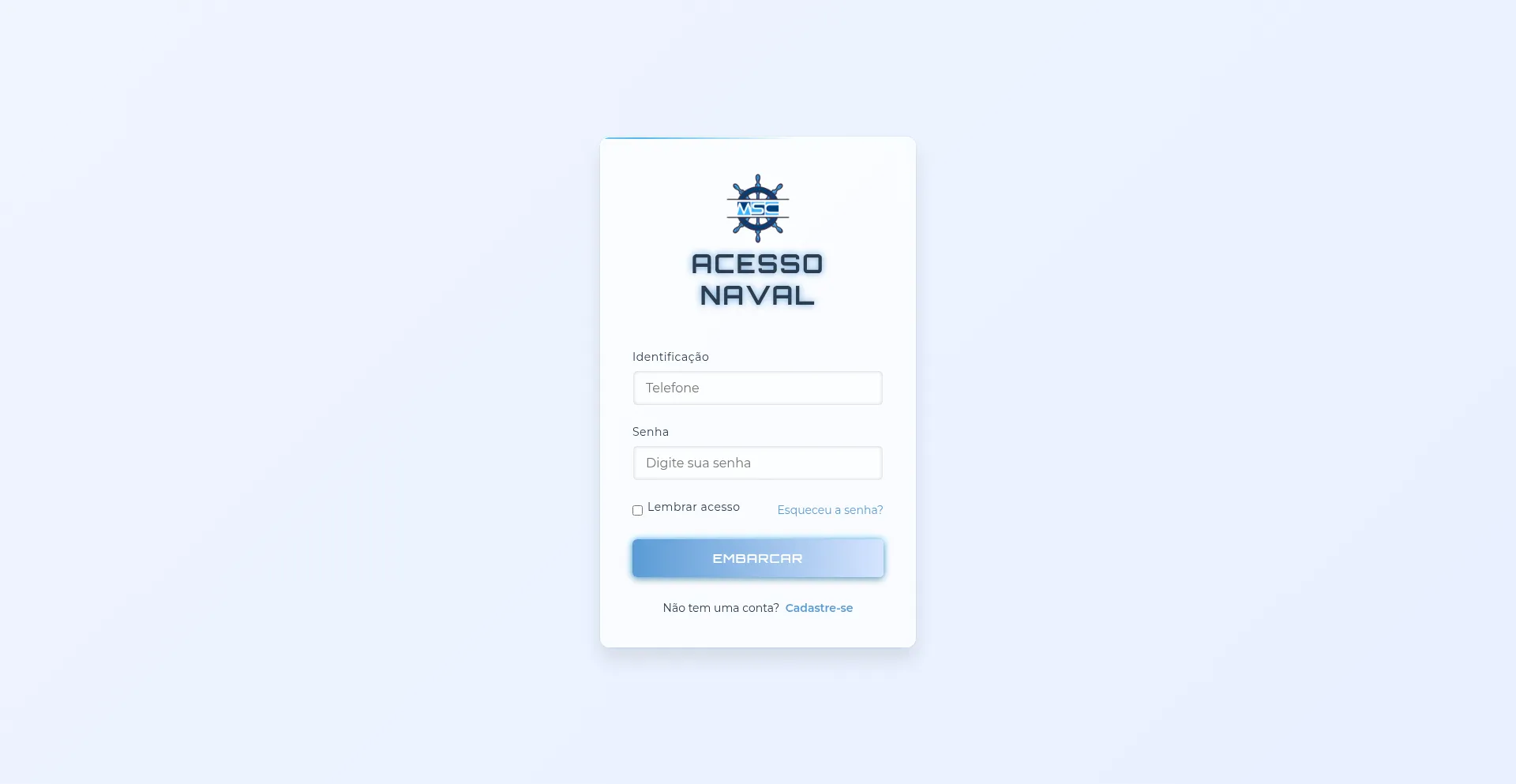 Website screenshot of E-msc.com