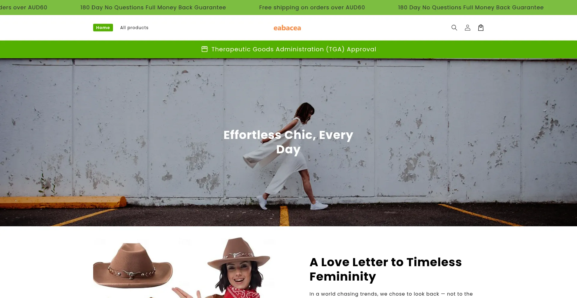 Eabacea.com Screenshot