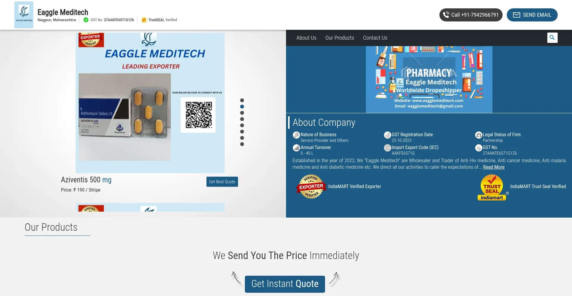 Is Eagglemeditech.com Safe?