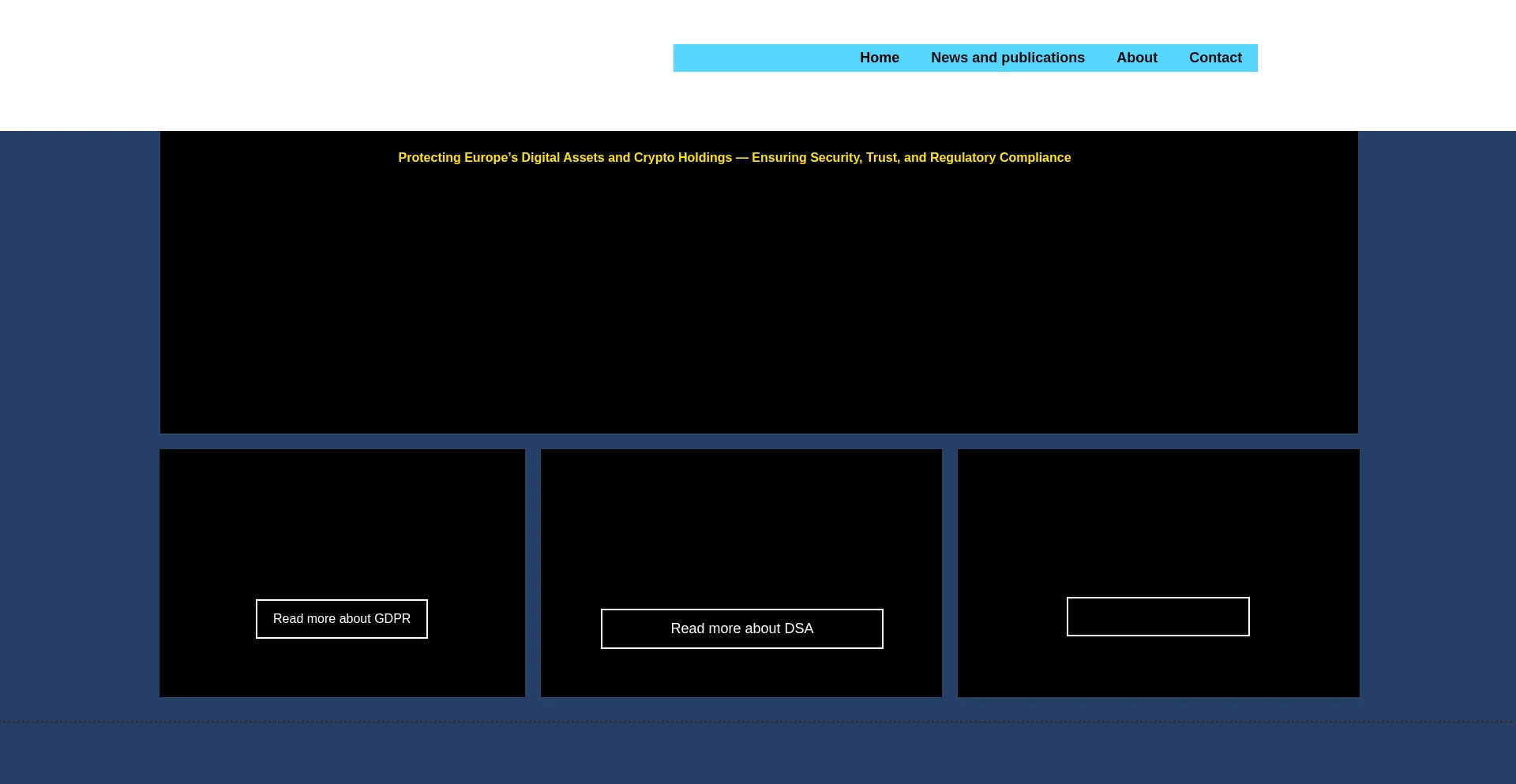 Website screenshot of Eapda.org