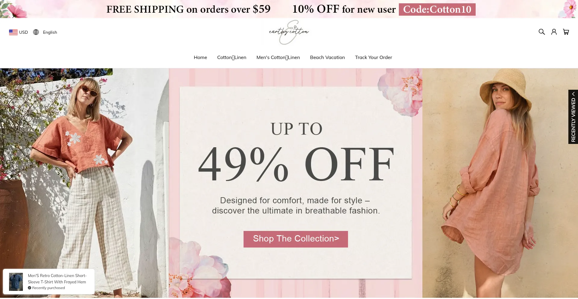 Earthycotton.com