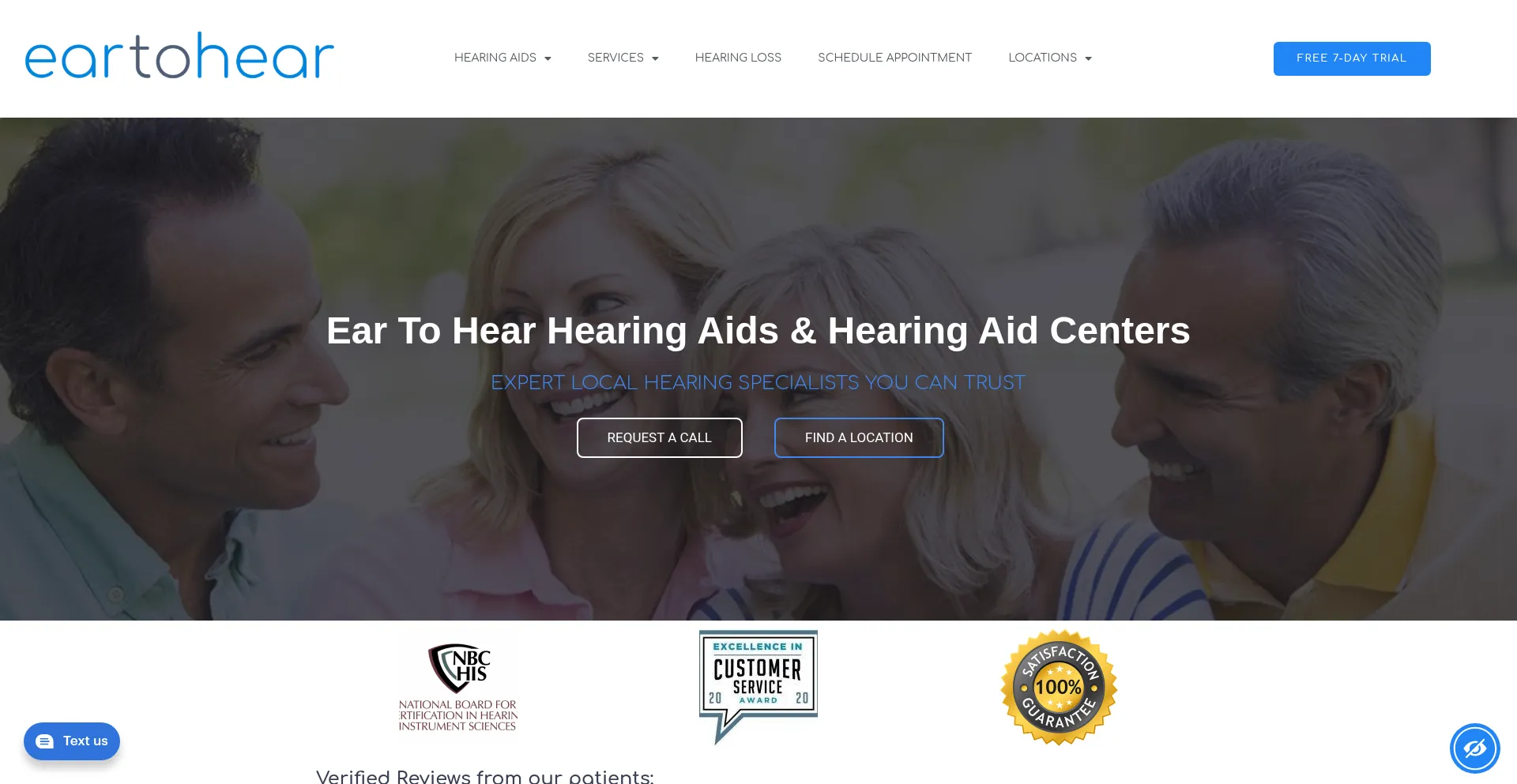 Eartohearonline.com Screenshot