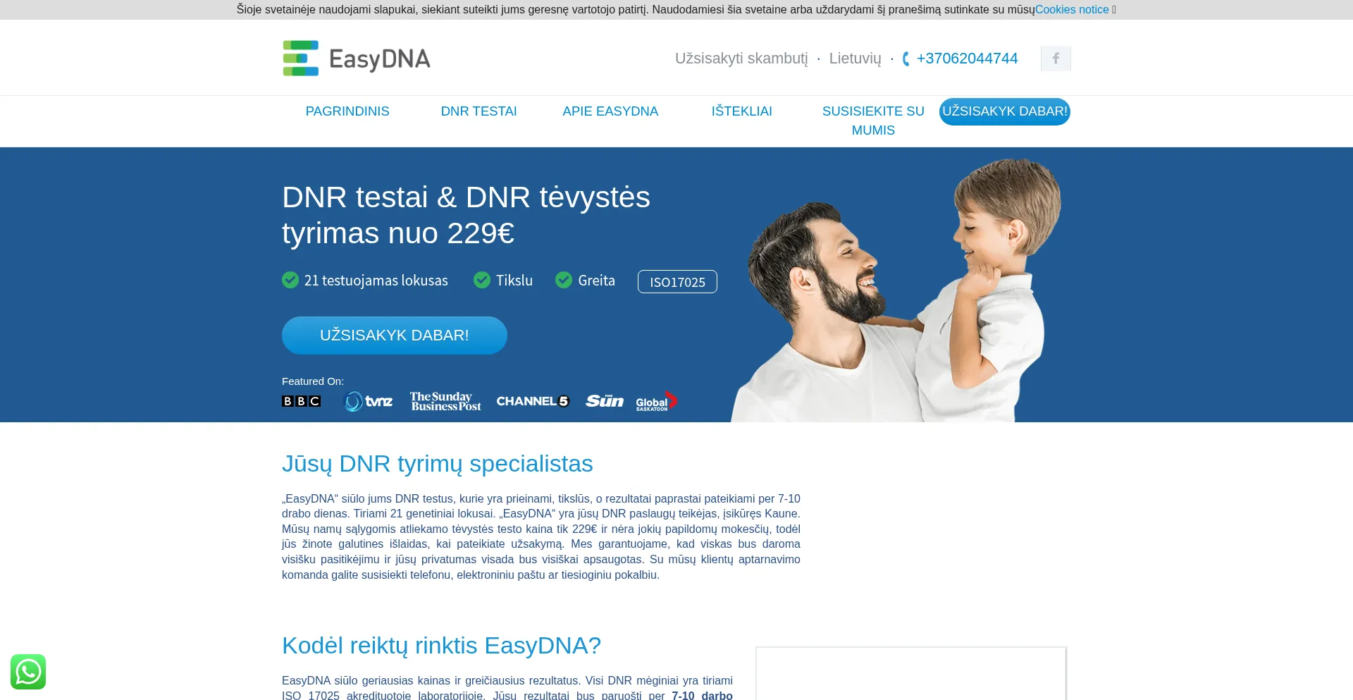 Is Easydna.lt Safe?
