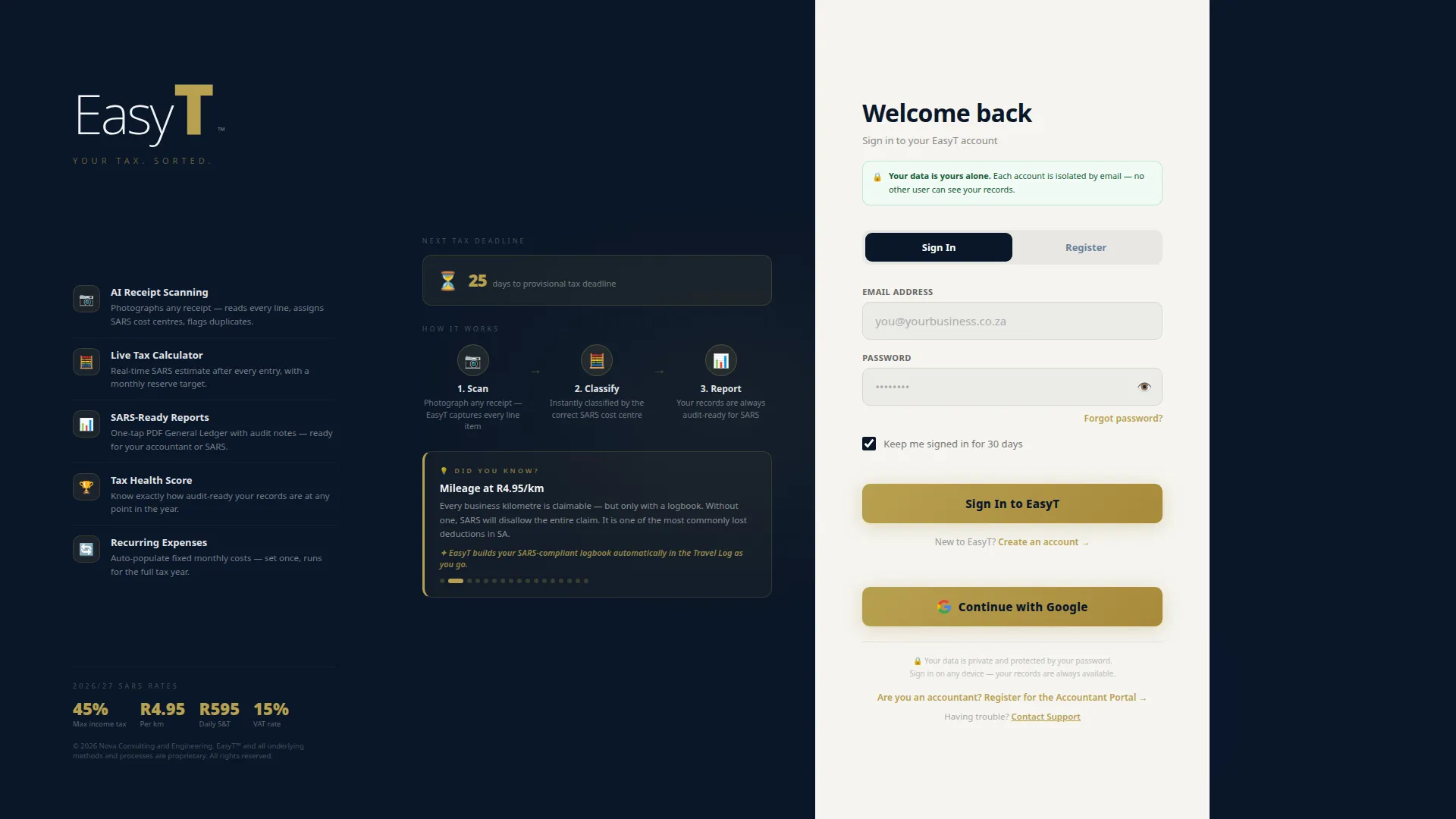 Easytsa.co.za