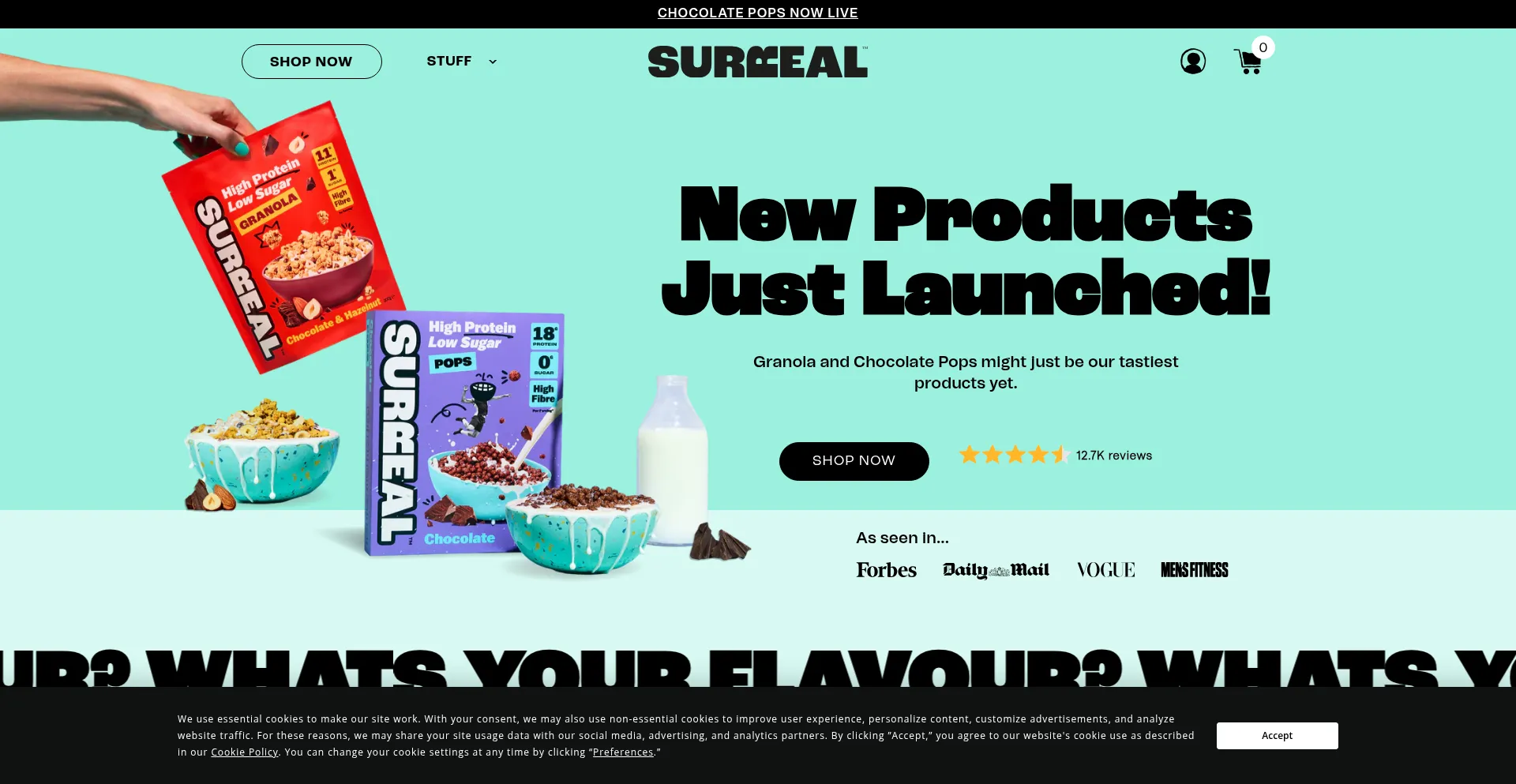 Eatsurreal.co.uk Screenshot