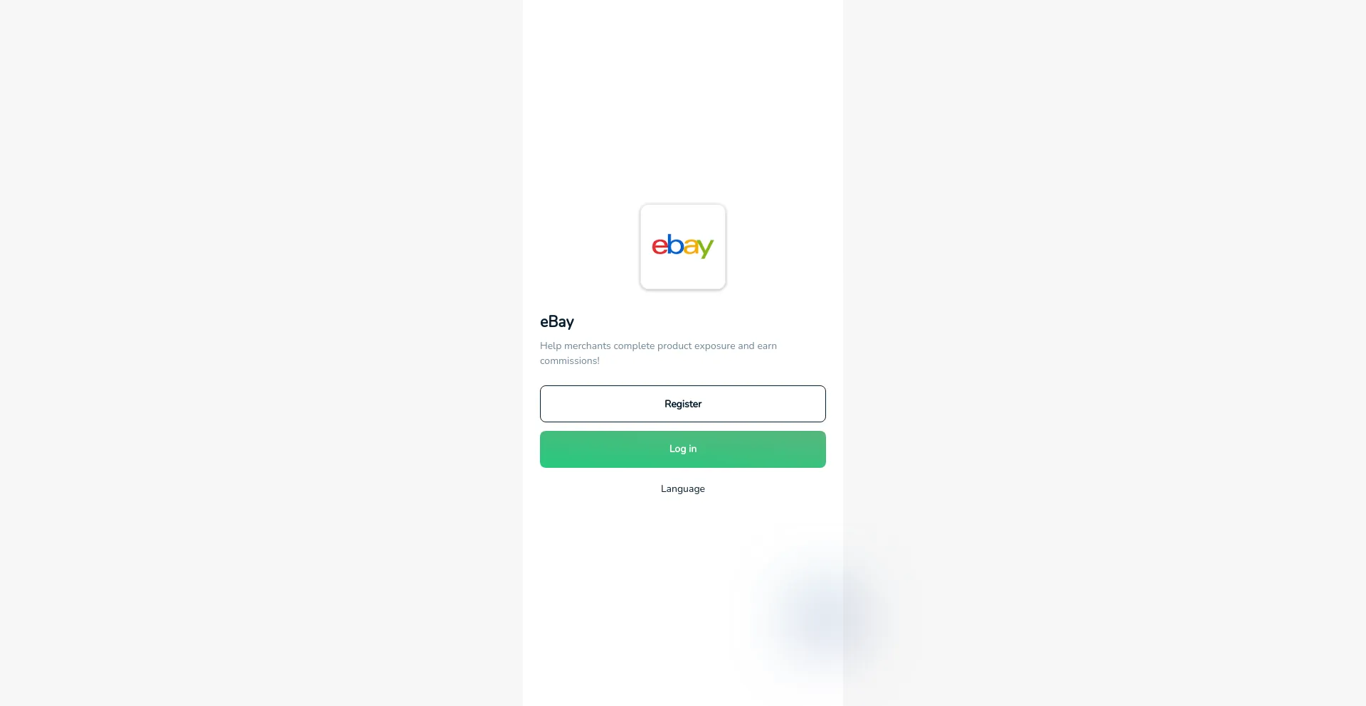 Website screenshot of Ebay11.com