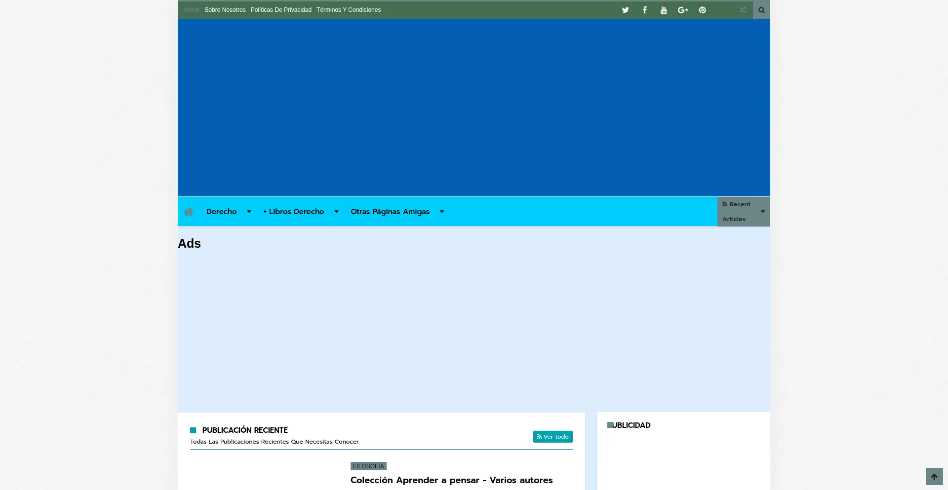 Ebooksderecho.blogspot.com Screenshot