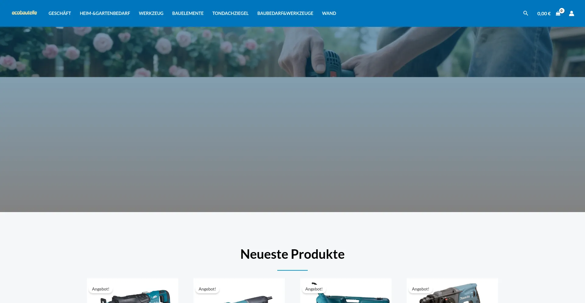 Ecobauteile.com Screenshot