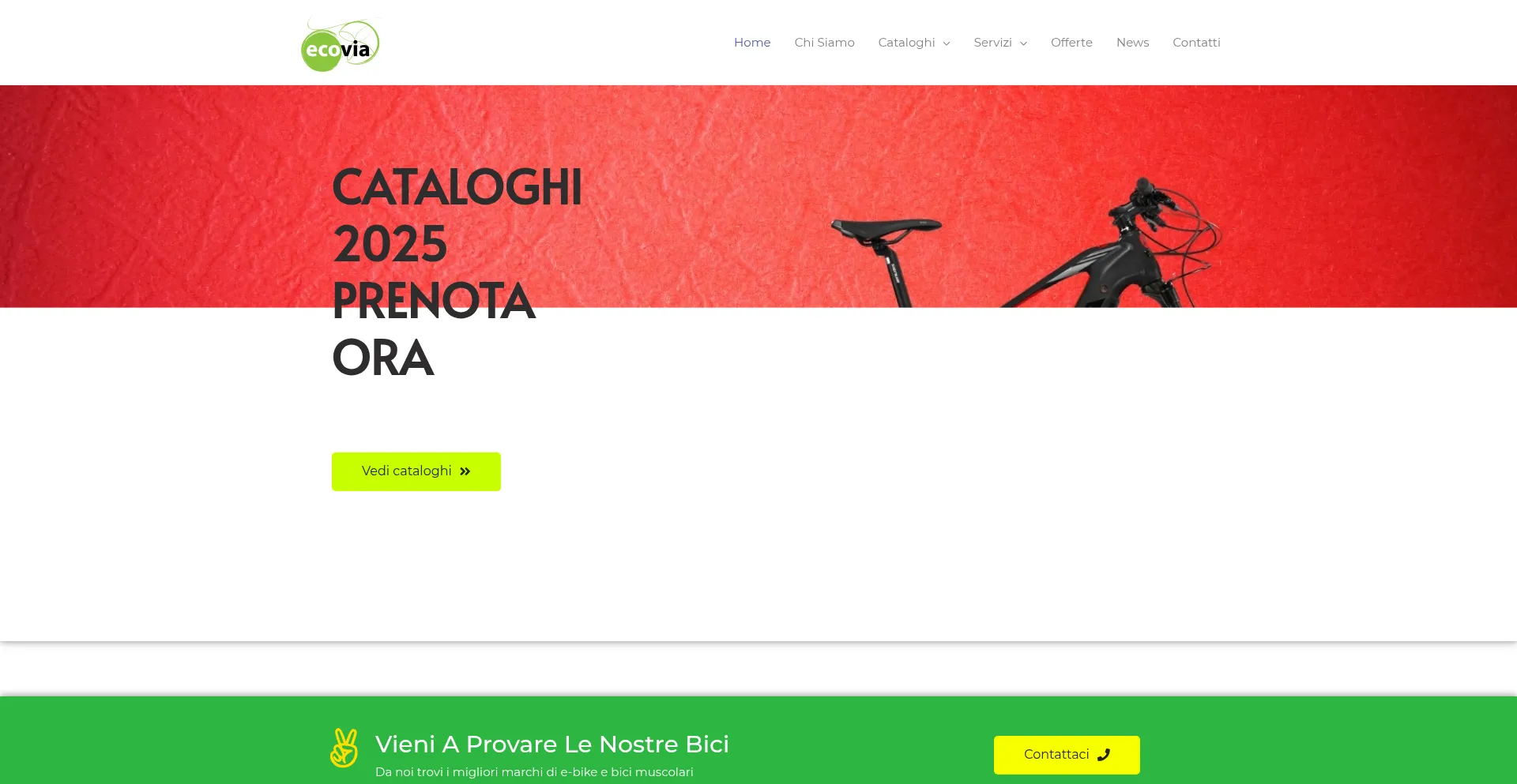 Ecovia.it Screenshot