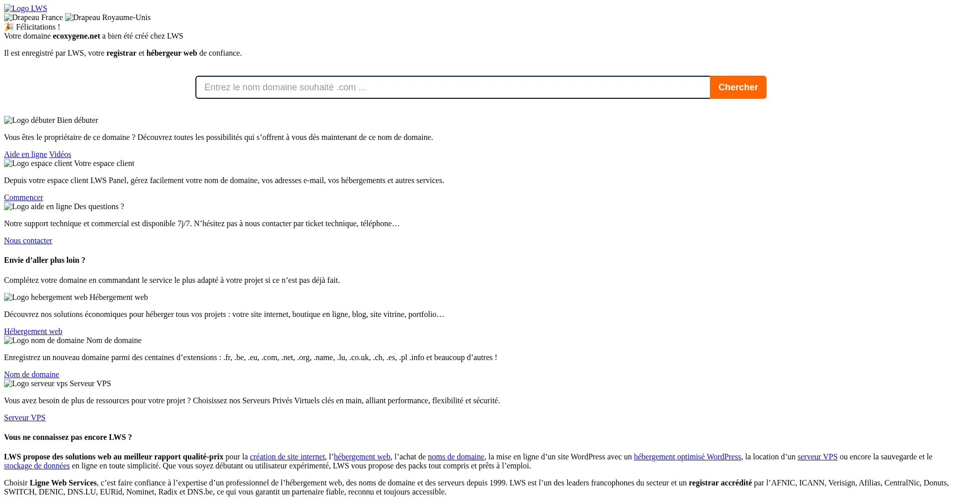 Ecoxygene.net
