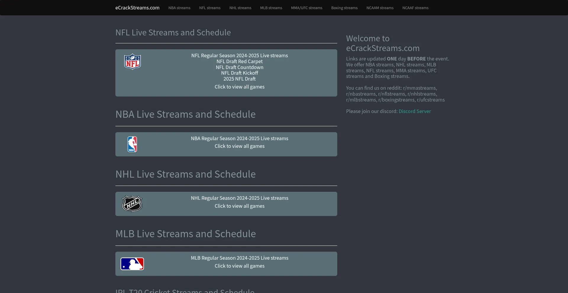 Ecrackstreams.com