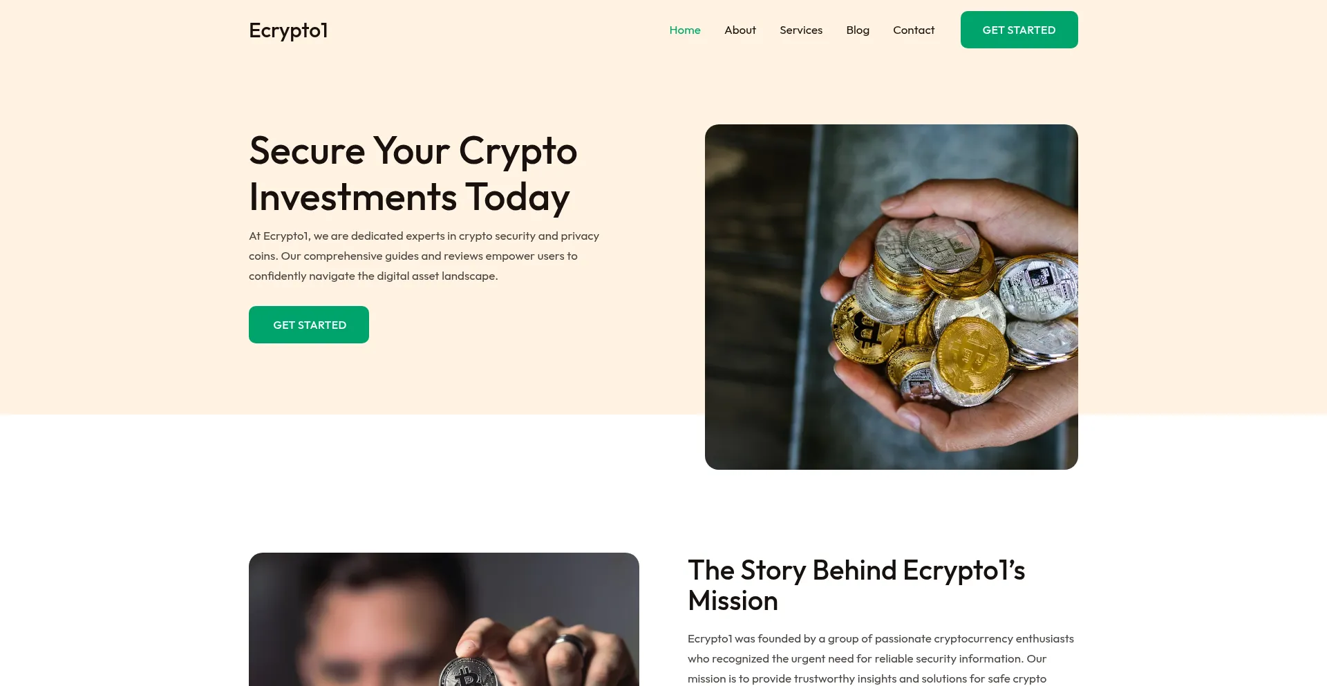 Ecrypto1.net Screenshot