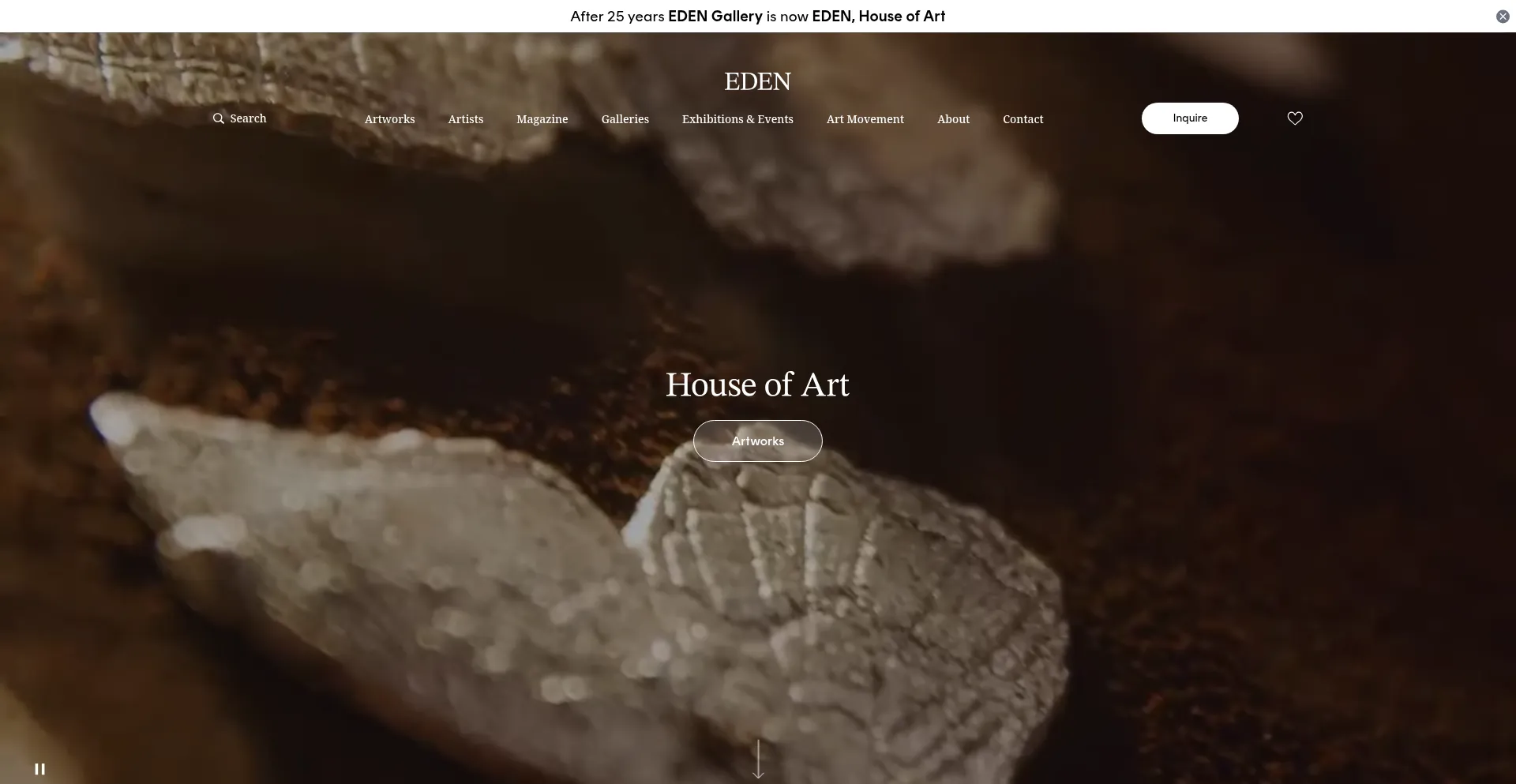 Edenart.com Screenshot