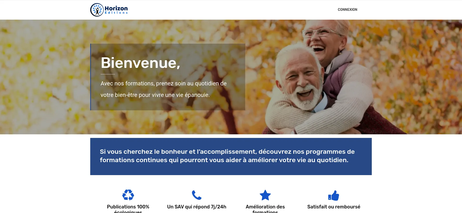 Editions-horizon.com Screenshot