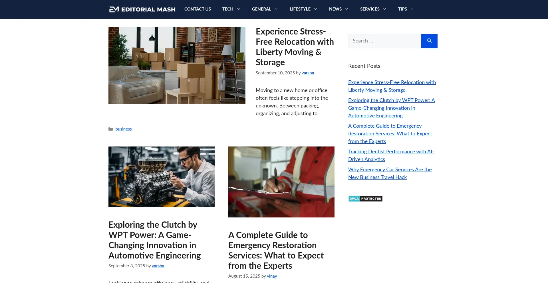 Editorialmash.com Screenshot