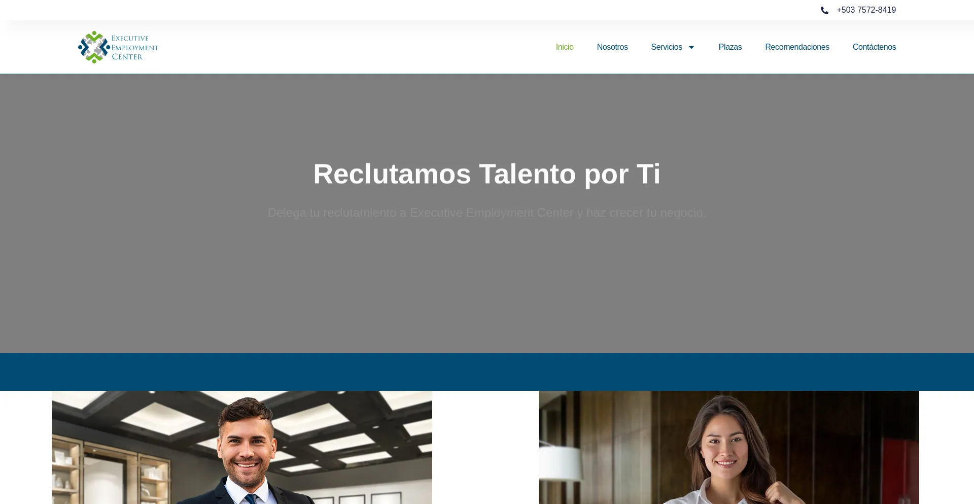 Website screenshot of Ee-center.com