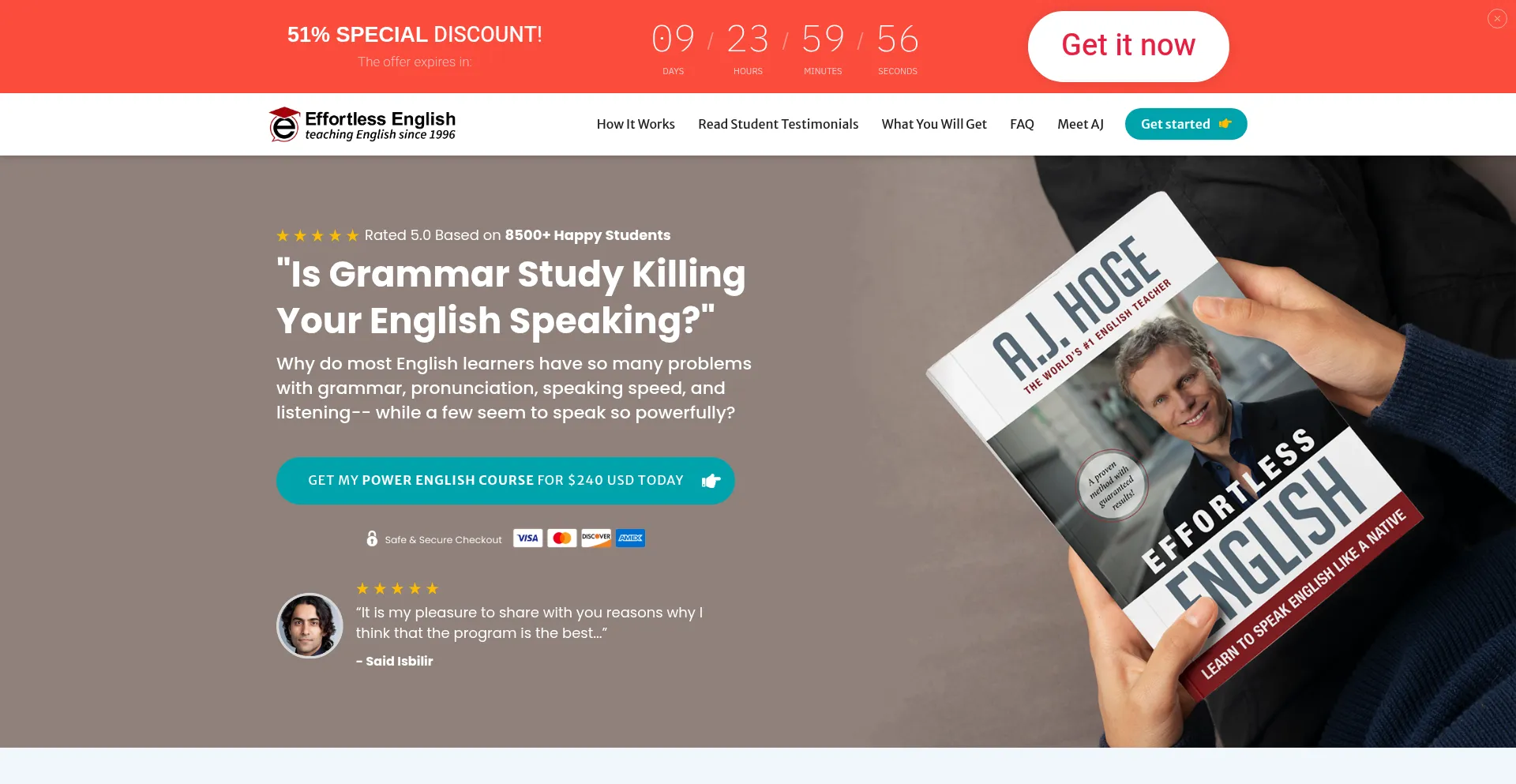 Is Effortlessenglishclub.com Safe?