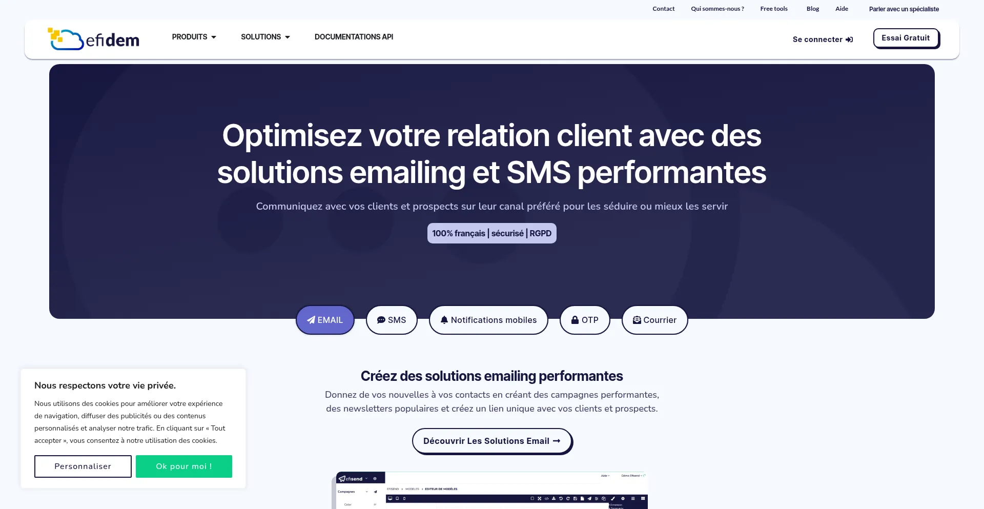 Efidem.com Screenshot