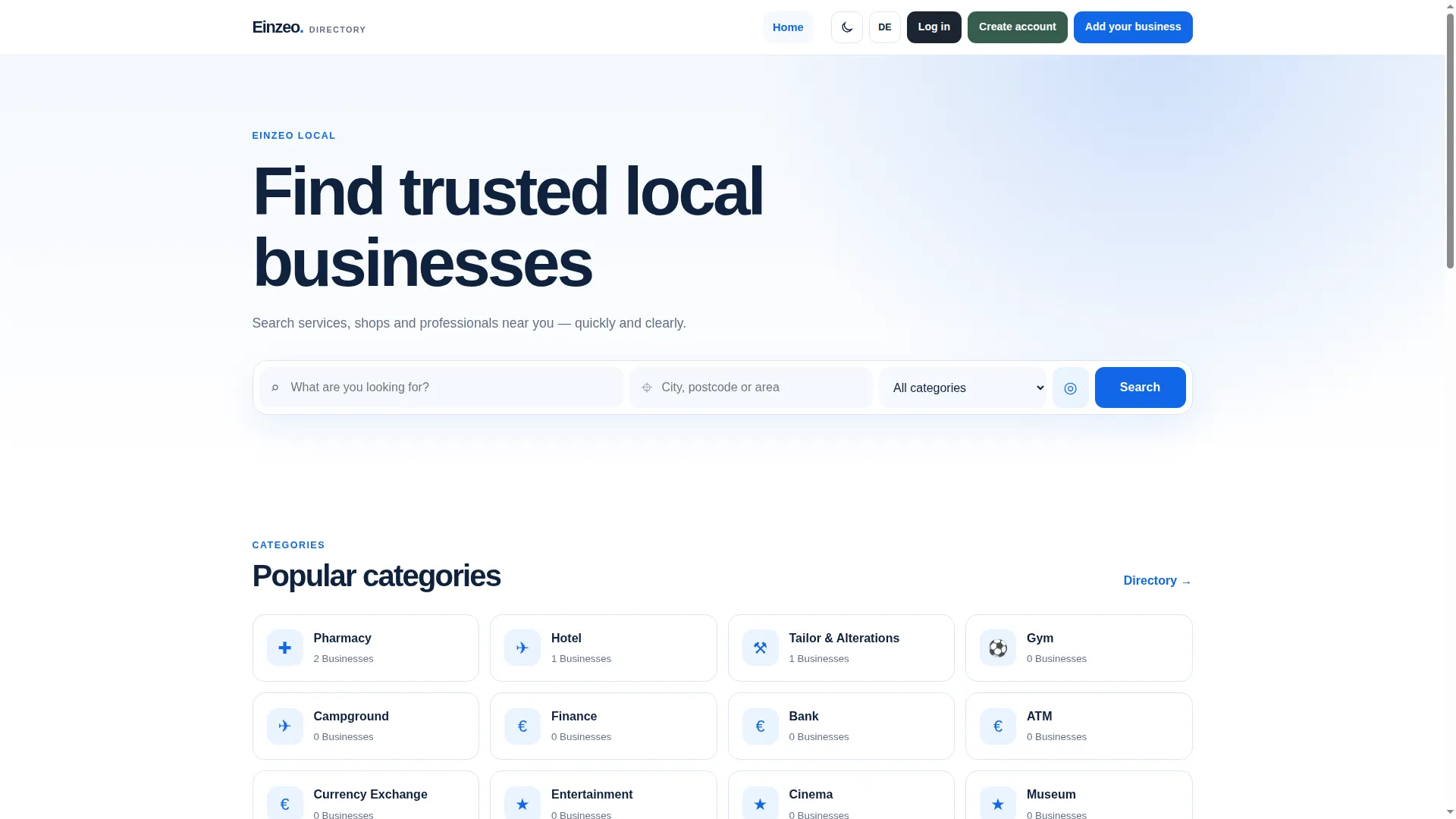 Einzeo.com