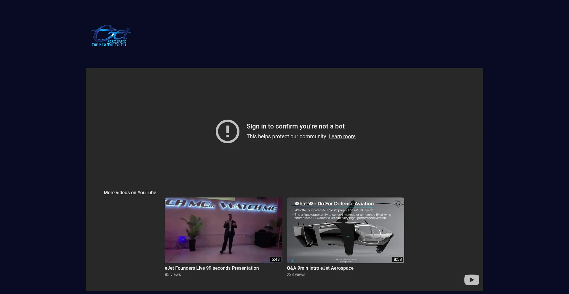 Ejet.tech Screenshot