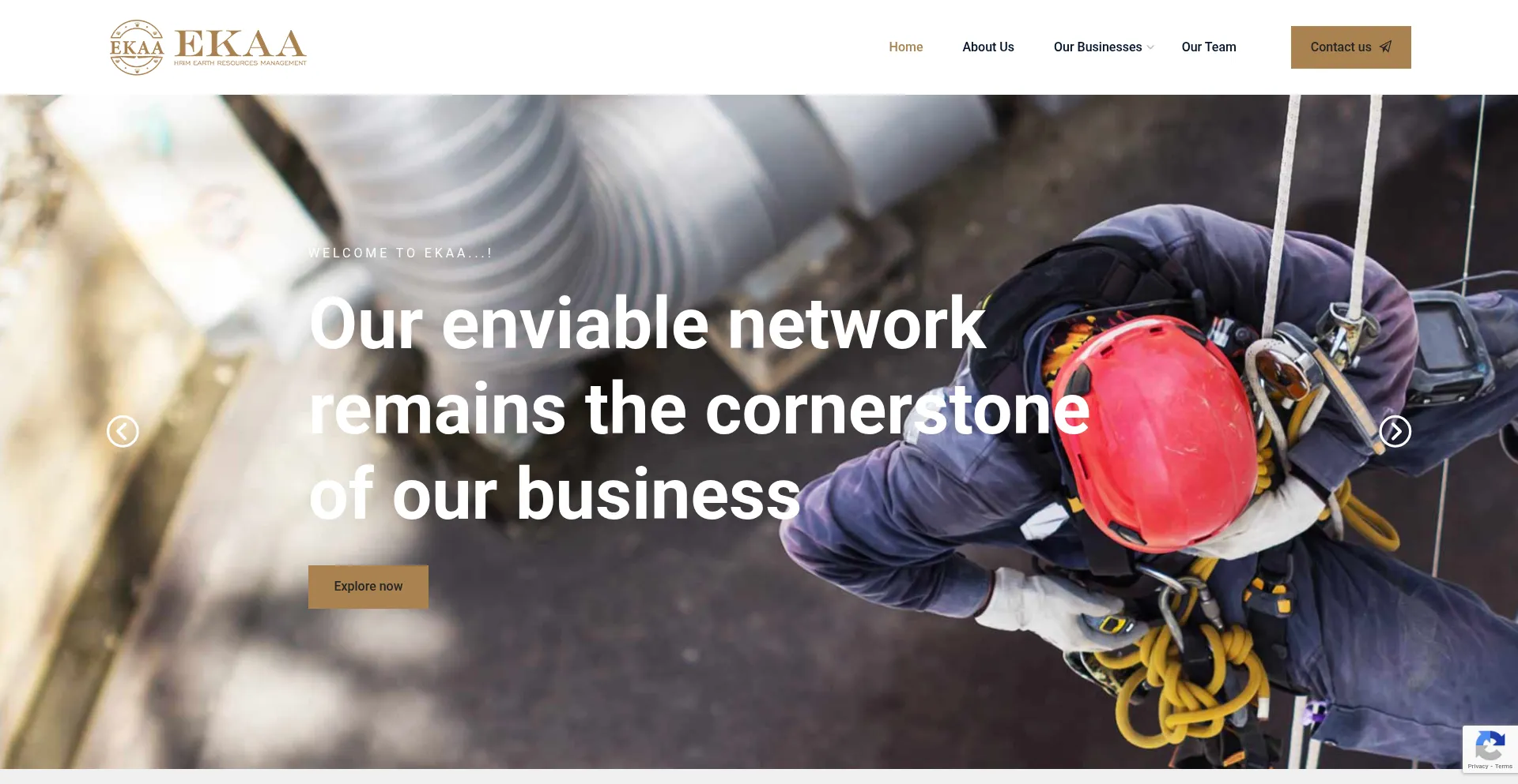 Website screenshot of Ekaa.live